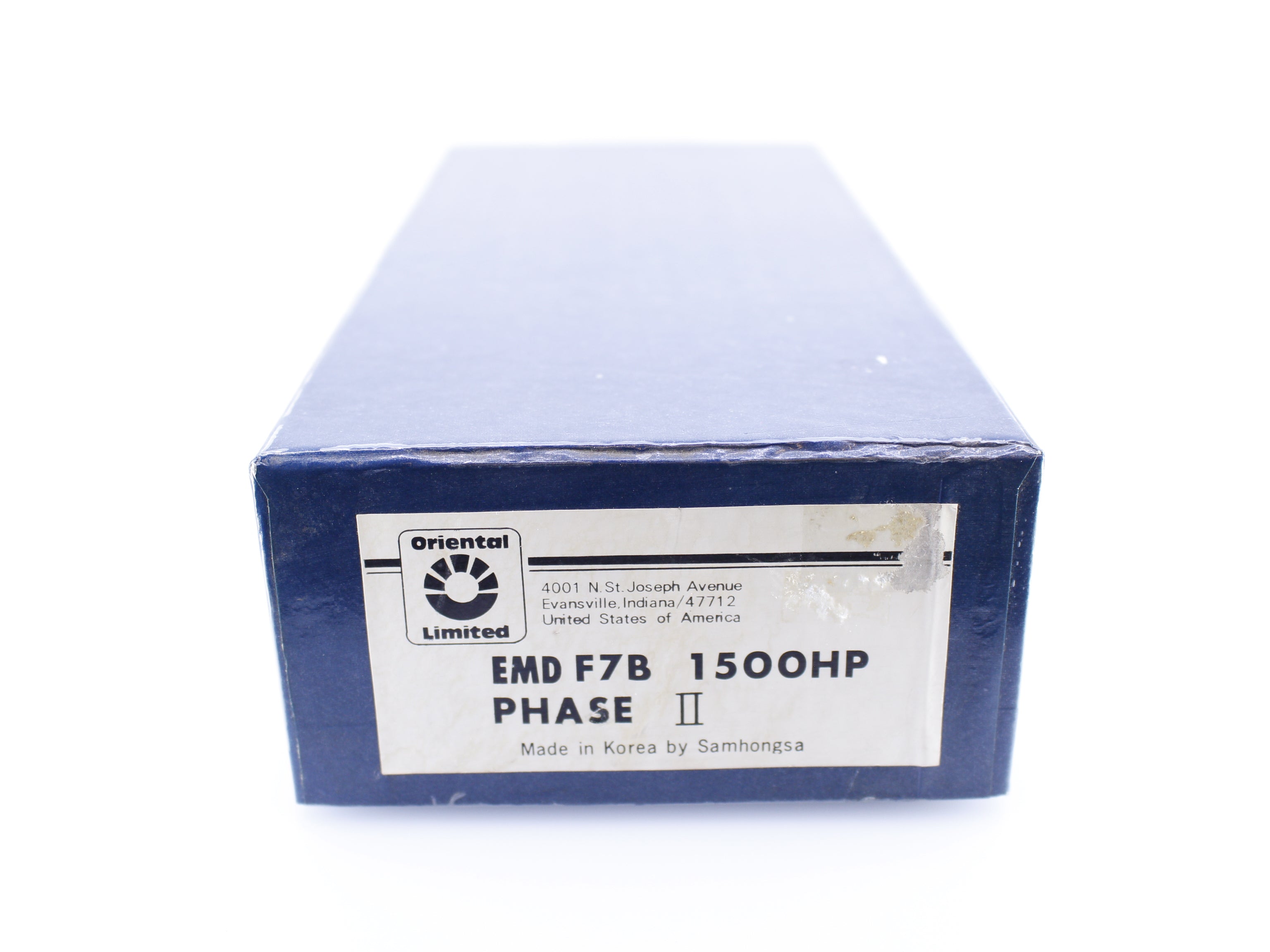 Oriental/Samhongsa HO Brass CPR EMD F7B Phase II. Undecorated  (SS-190)