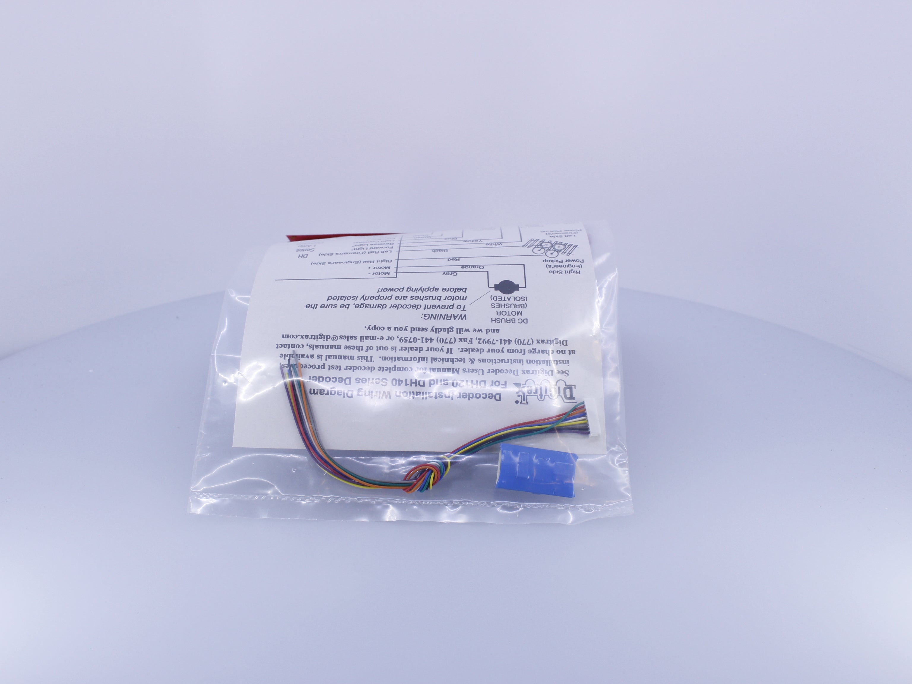 Digitrax DH121 HO 1.5 Amp. DCC Mobile Decoder (#1)