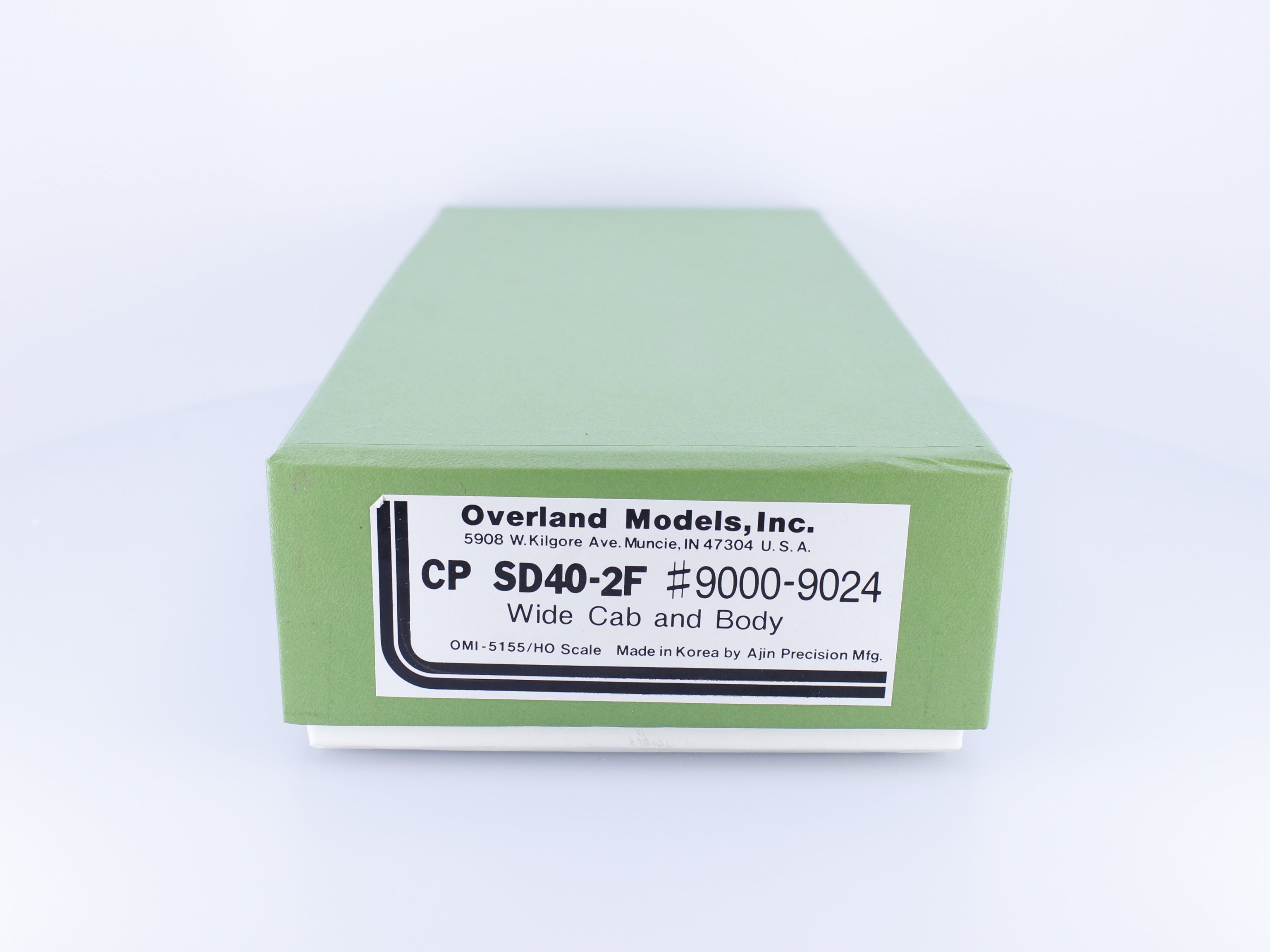Overland 5155 HO Brass SD40-2F Diesel Locomotive Unpainted Brand New Never Run Canadian Pacific (CP) 9000-9024 Analog DC (#2)