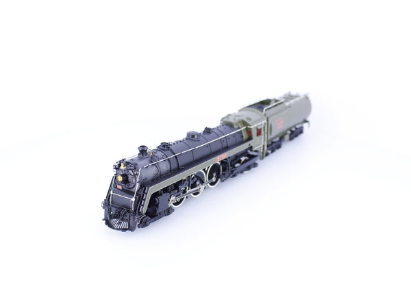 Van Hobbies CNR464K5A HO Brass 4-6-4 K-5a Steam Locomotive Professionally Painted Canadian National (CN) 5700 Analog DC