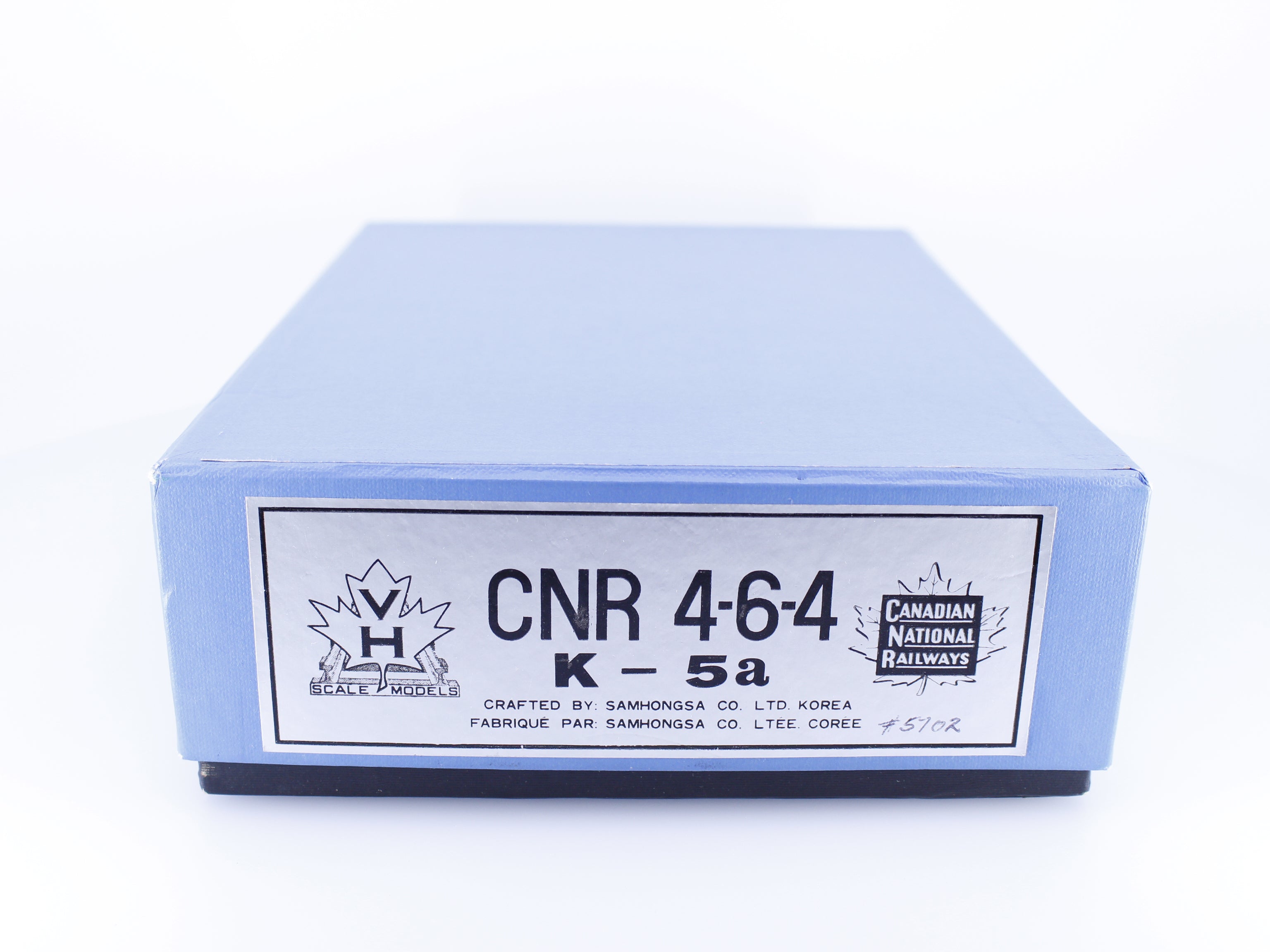 Van Hobbies CNR464K5A HO Brass 4-6-4 K-5a Steam Locomotive Professionally Painted Canadian National (CN) 5702 Analog DC