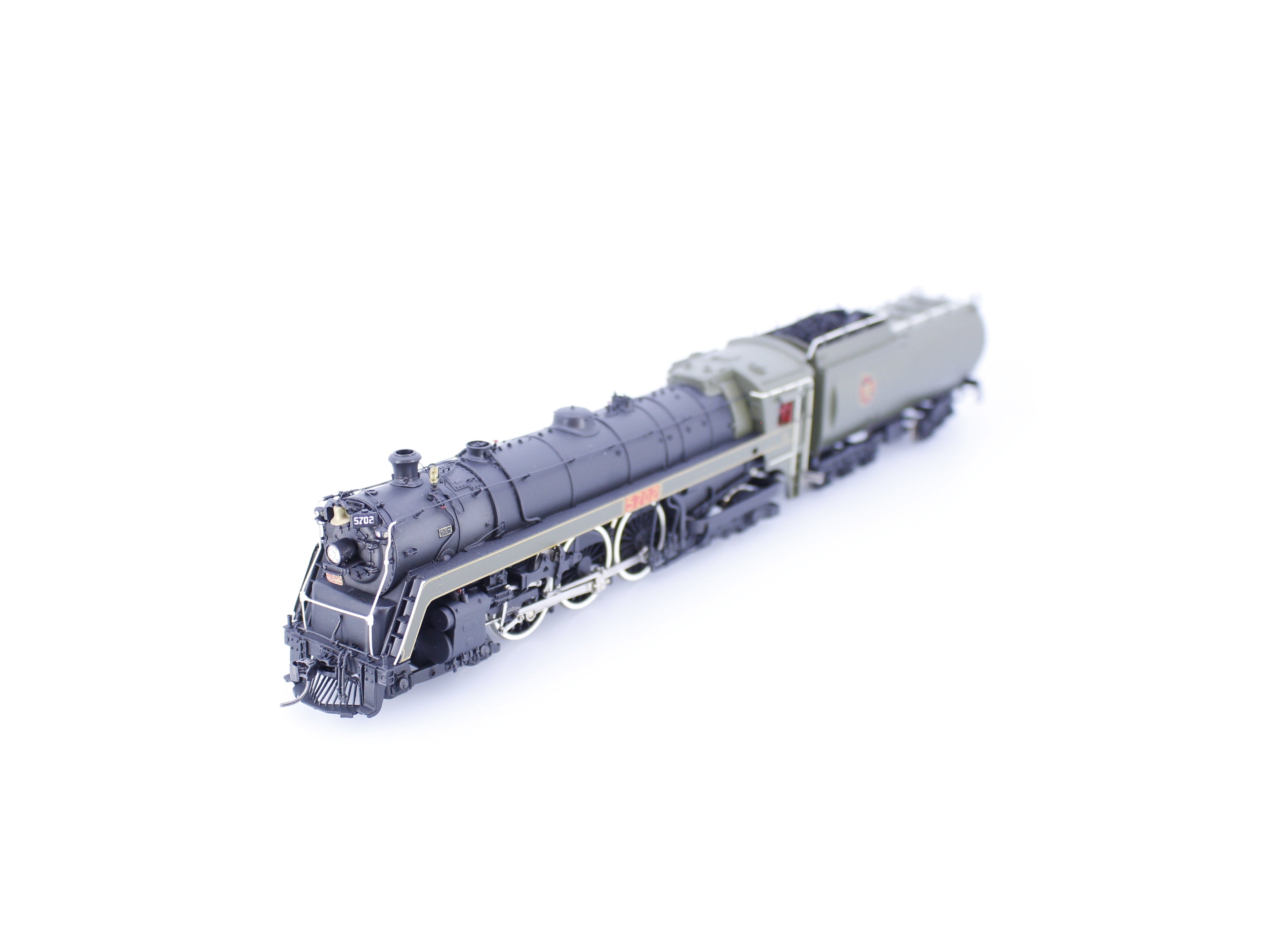 Van Hobbies CNR464K5A HO Brass 4-6-4 K-5a Steam Locomotive Professionally Painted Canadian National (CN) 5702 Analog DC