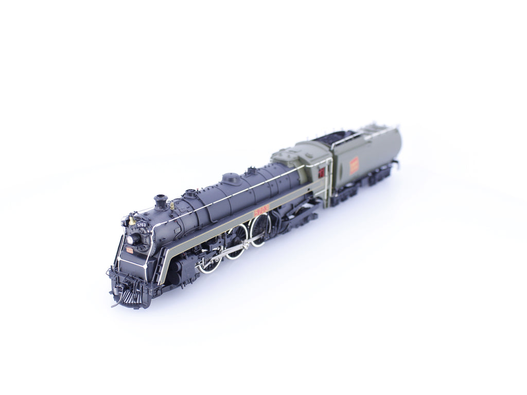 Van Hobbies CNR464K5A HO Brass 4-6-4 K-5a Steam Locomotive Professionally Painted Canadian National (CN) 5703 Analog DC