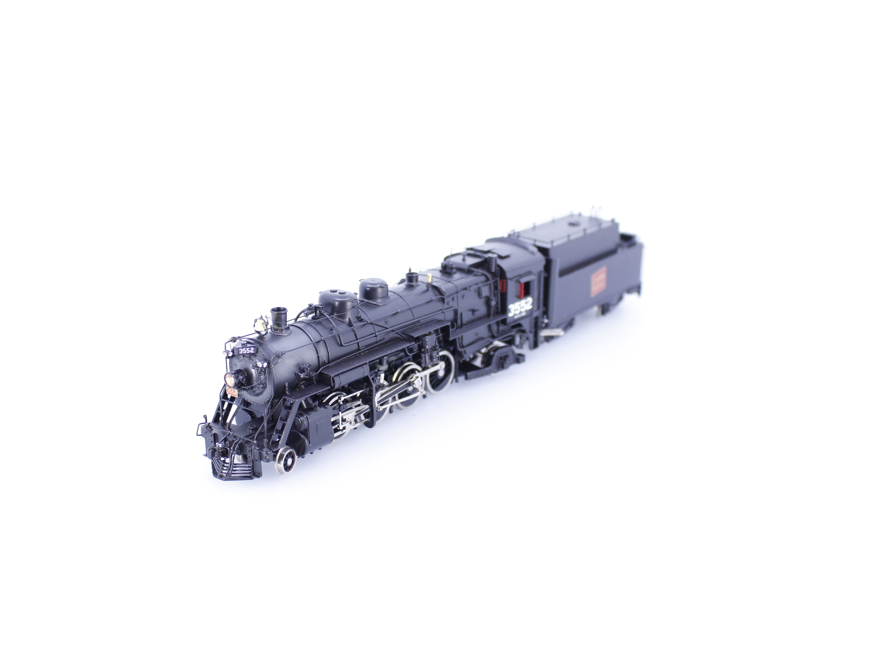 Van Hobbies CNR282S2 HO Brass 2-8-2 S-2 Mikado Steam Locomotive Professionally Painted Canadian National (CN) 3552 Analog DC