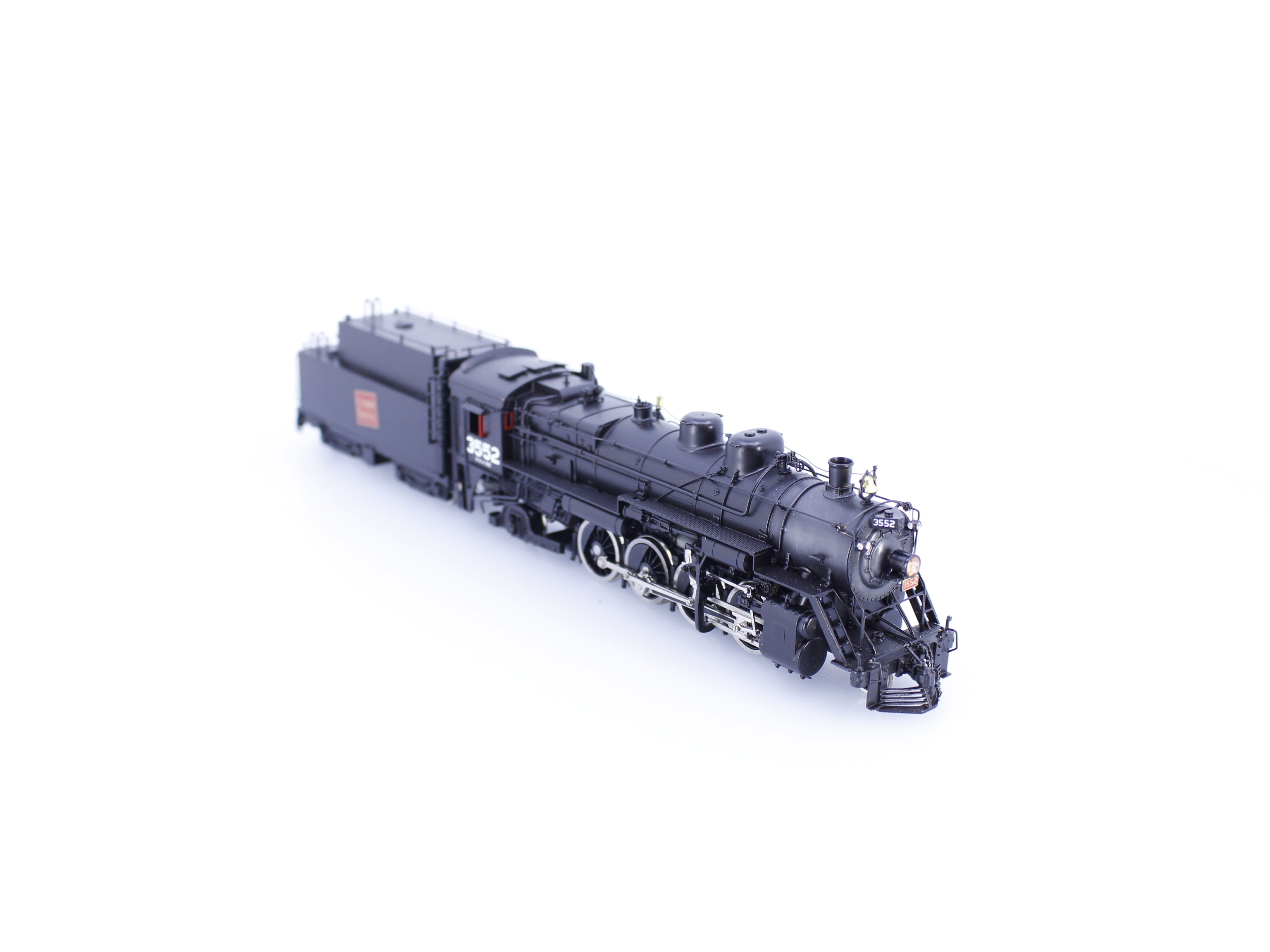 Van Hobbies CNR282S2 HO Brass 2-8-2 S-2 Mikado Steam Locomotive Professionally Painted Canadian National (CN) 3552 Analog DC