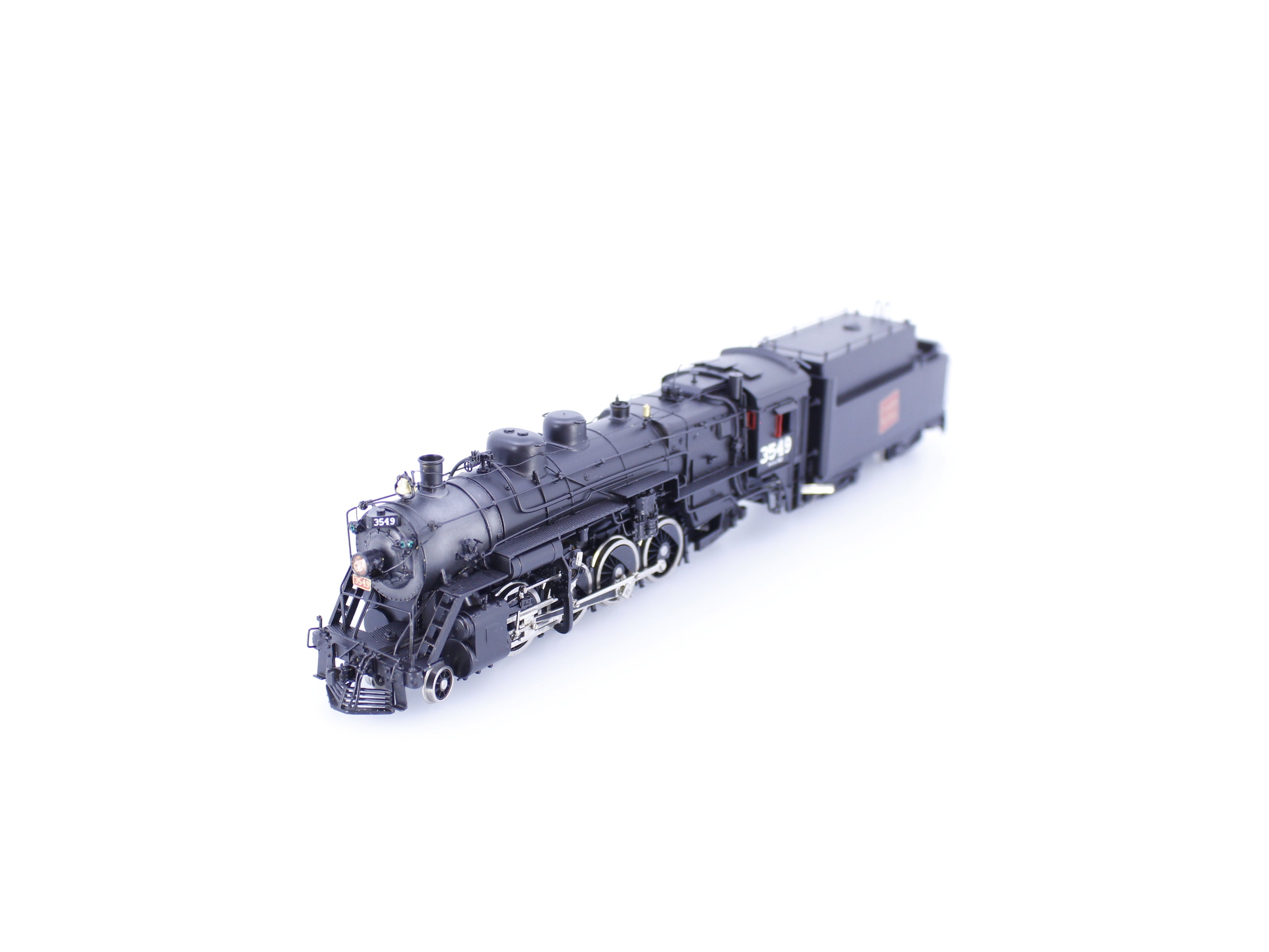 Van Hobbies CNR282S2 HO Brass 2-8-2 S-2 Mikado Steam Locomotive Professionally Painted Canadian National (CN) 3549 Analog DC