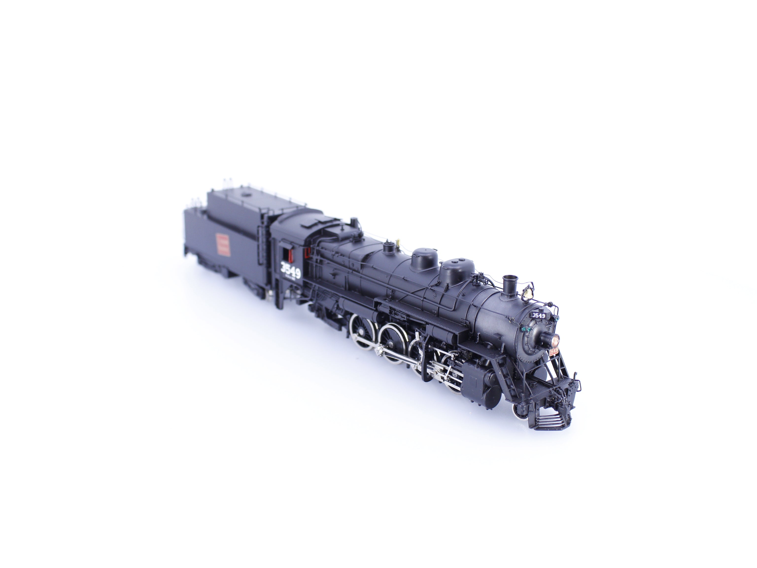 Van Hobbies CNR282S2 HO Brass 2-8-2 S-2 Mikado Steam Locomotive Professionally Painted Canadian National (CN) 3549 Analog DC