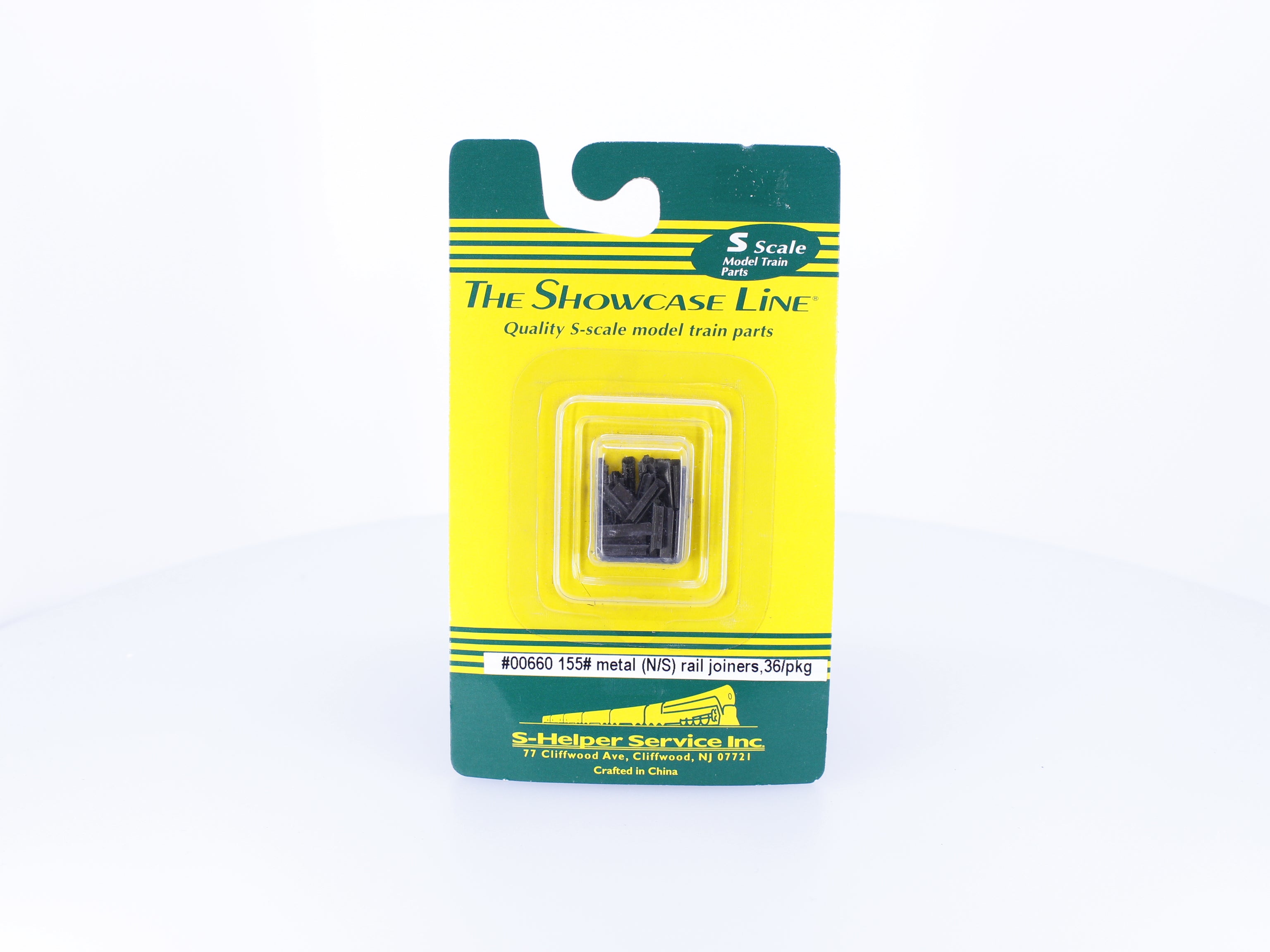 S-Helper Service Inc. 00660 S 155# Metal (N/S) Rail Joiners 36/Pkg (#6)