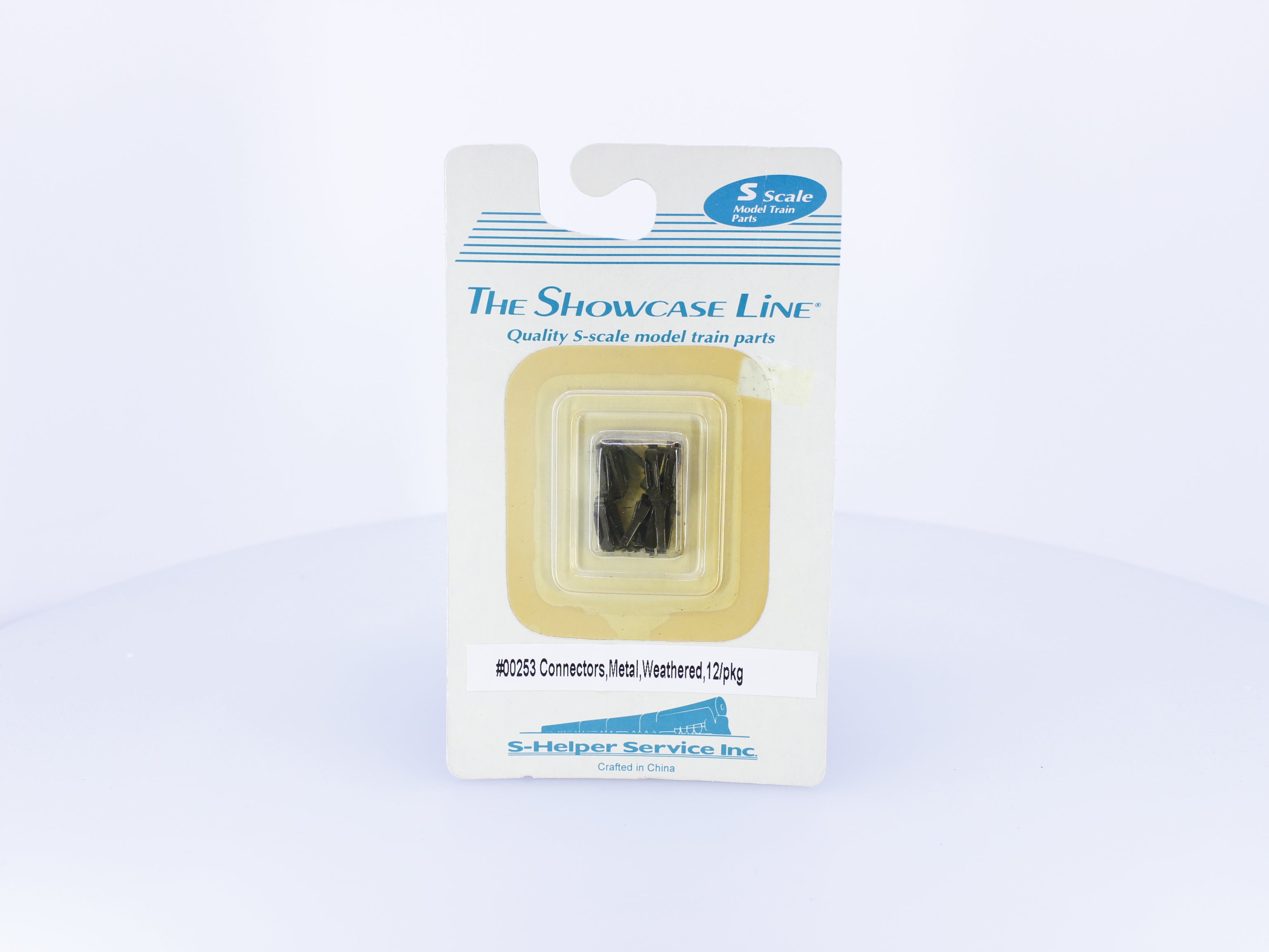 S-Helper Service Inc. 00253 S Metal Weathered Connectors 12 pkg