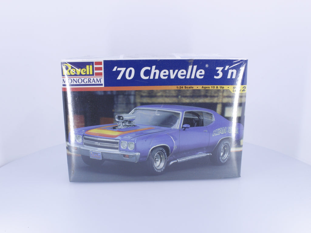 Revell 85-2715 G 1970 Chevrolet Chevelle 3'n1 Plastic Model Kit 1/25 (#1)