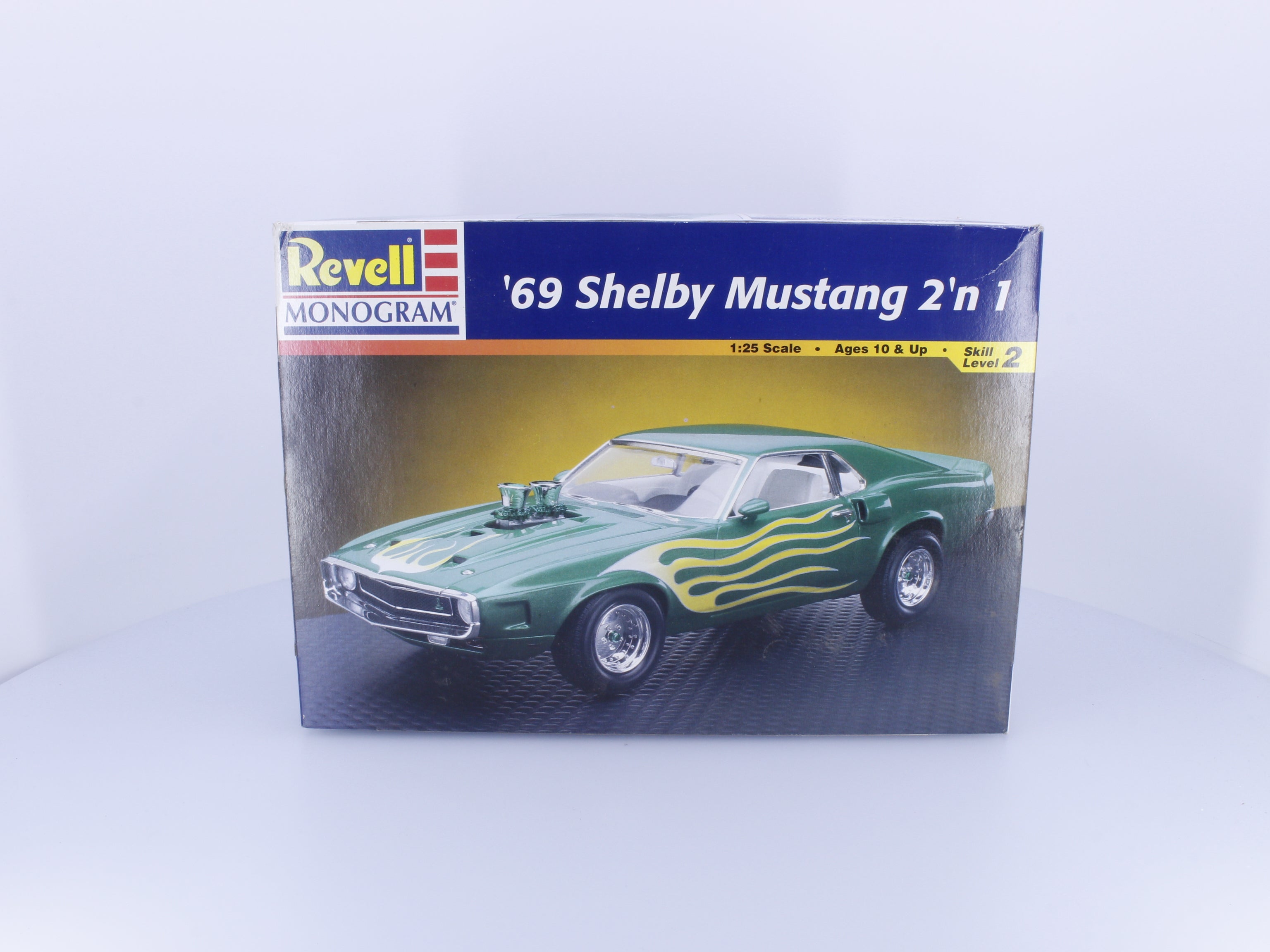 Revell 85-2545 G 1969 Ford Shelby Mustang 2'n1 Plastic Model Kit 1/25 (#2)