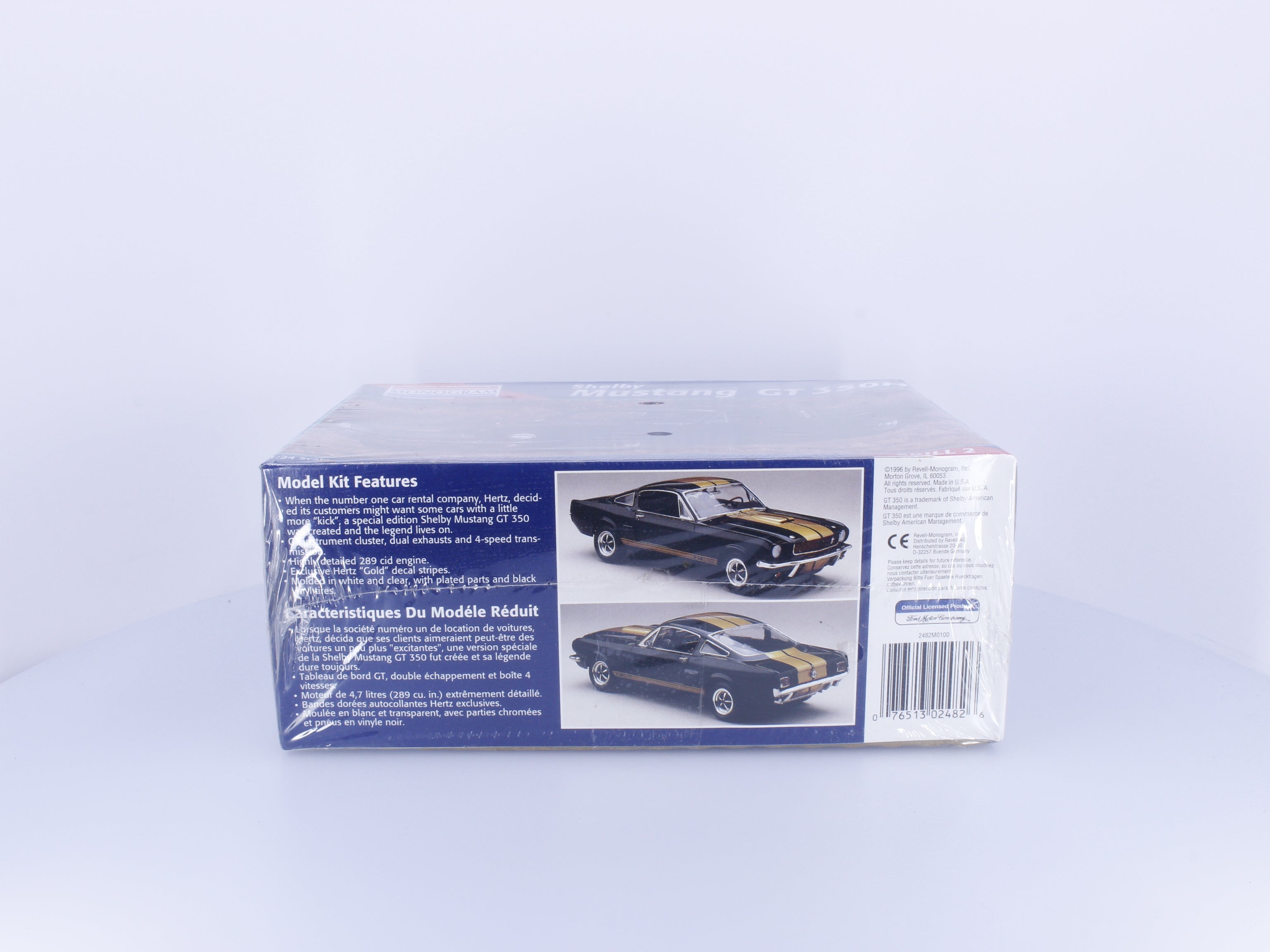 Monogram 2482 G Shelby Mustang GT350H Plastic Model Kit 1/25