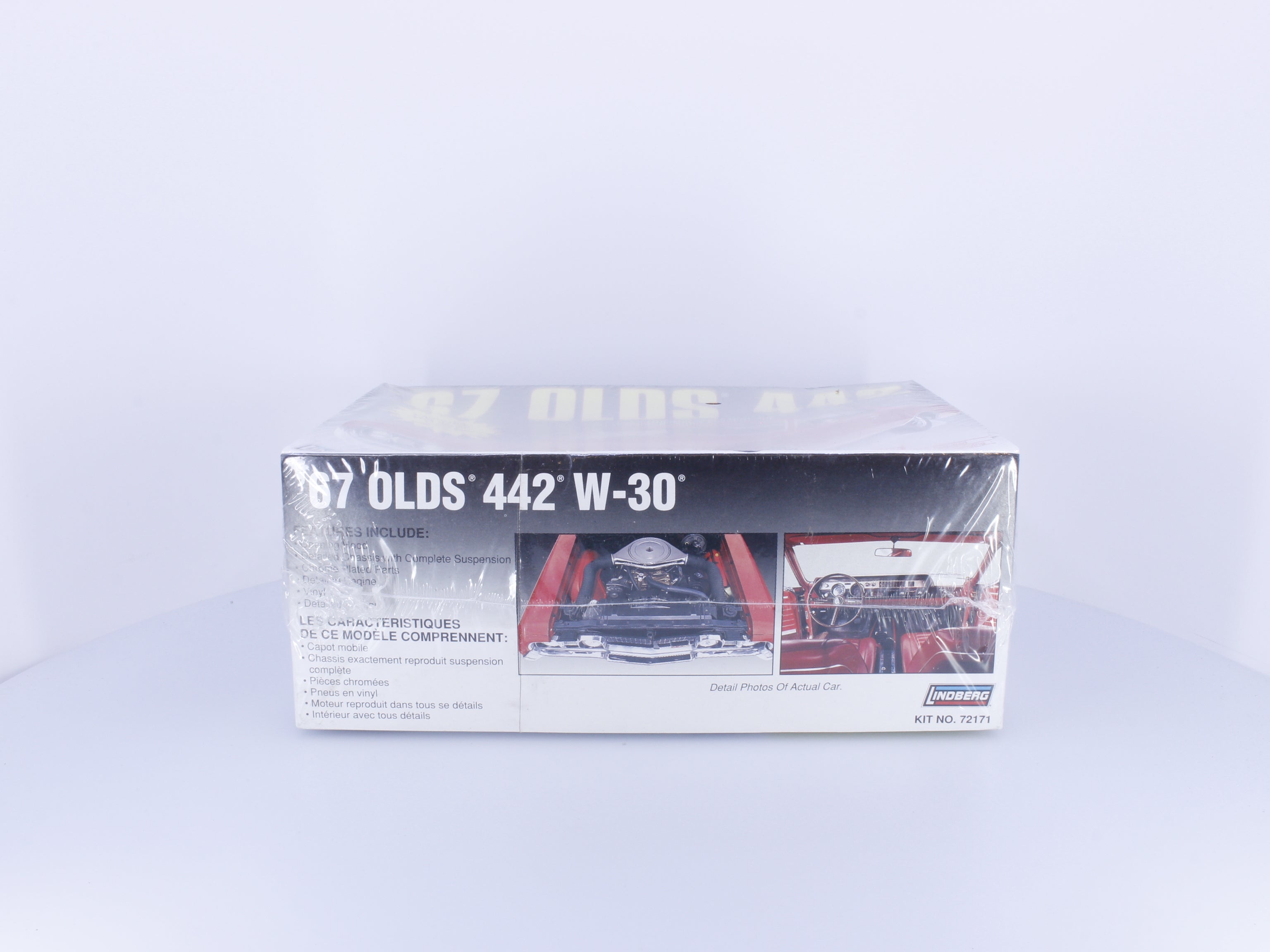 Lindberg 72171 G 1967 Oldsmobile 442 W-30 Plastic Model Kit 1/25 (#2)