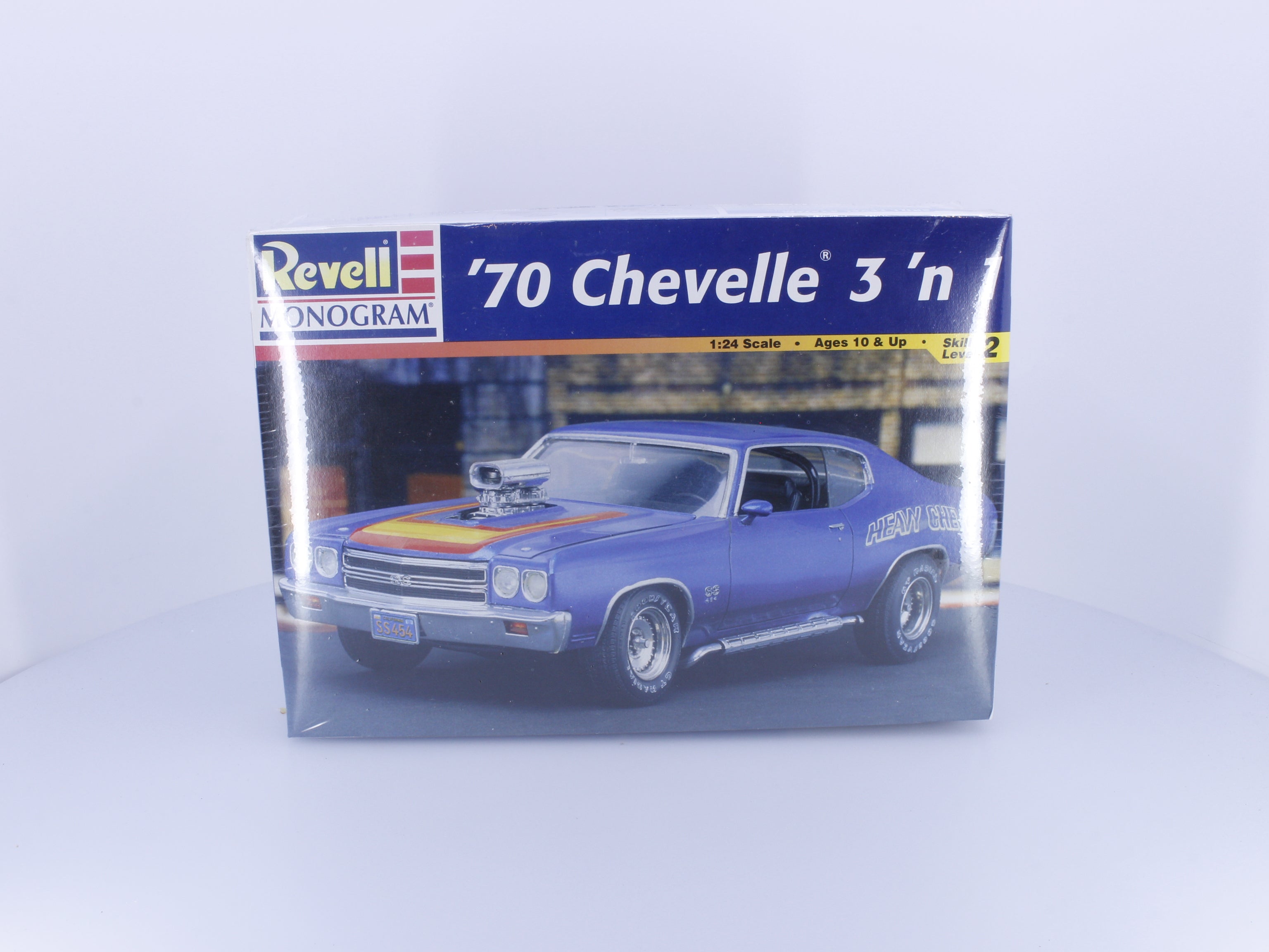 Revell 85-2715 G 1970 Chevrolet Chevelle 3'n1 Plastic Model Kit 1/25 (#2)