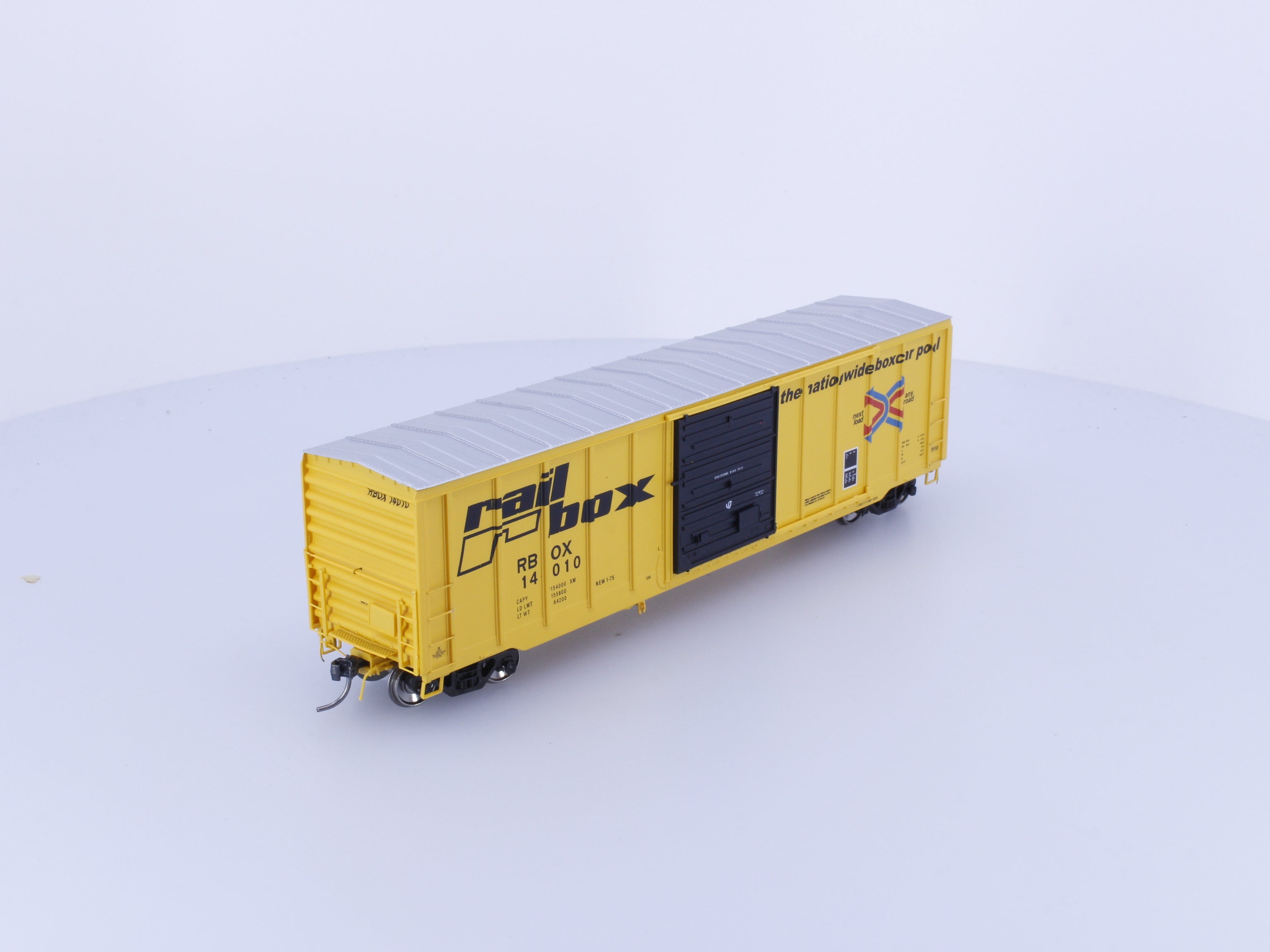 North American Railcar Corporation 11-33002001-04 HO PS 5077 cu.ft 50ft Boxcar Railbox (RBOX) 14010