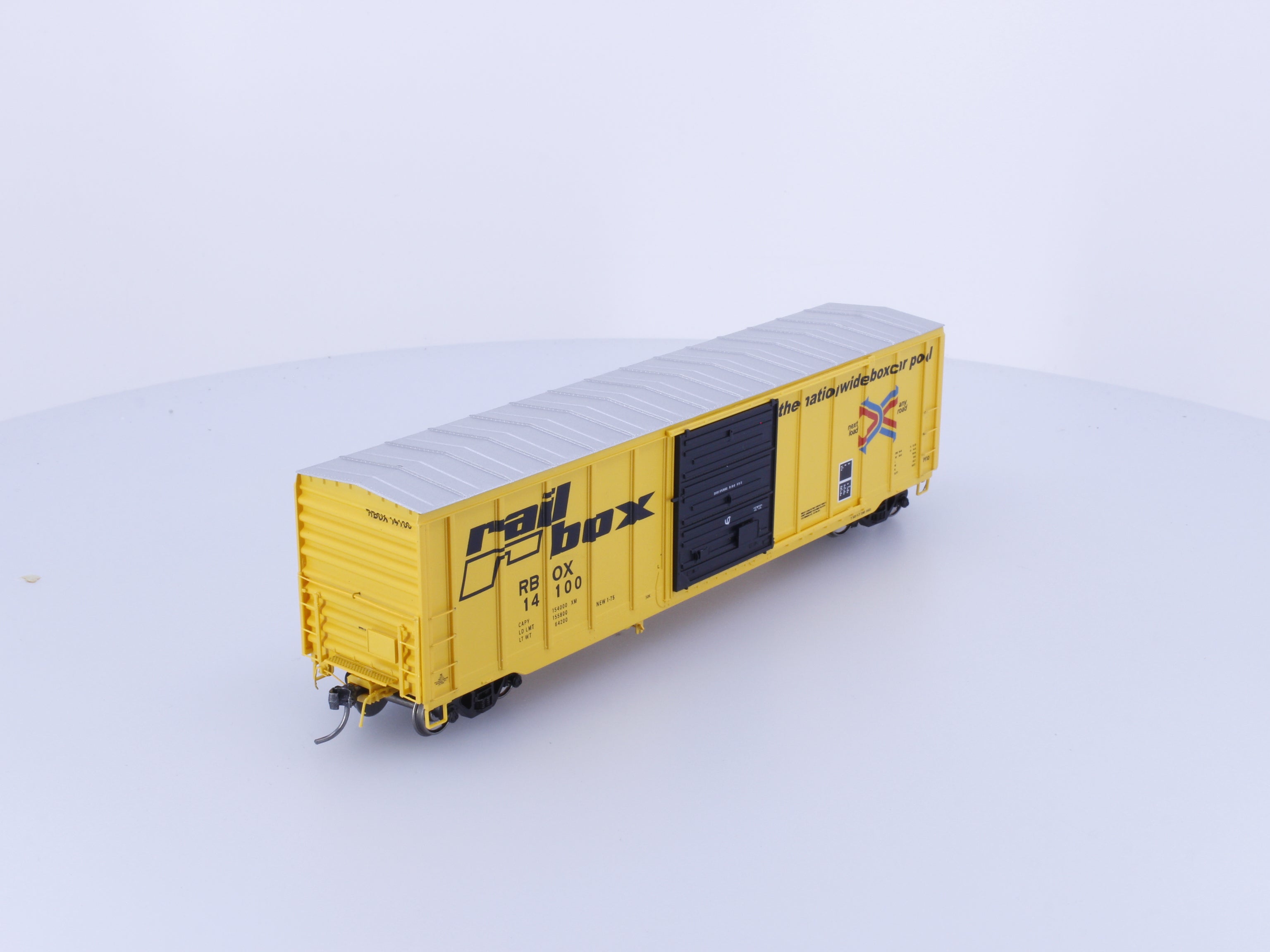 North American Railcar Corporation 11-33002001-06 HO PS 5077 cu.ft 50ft Boxcar Railbox (RBOX) 14100