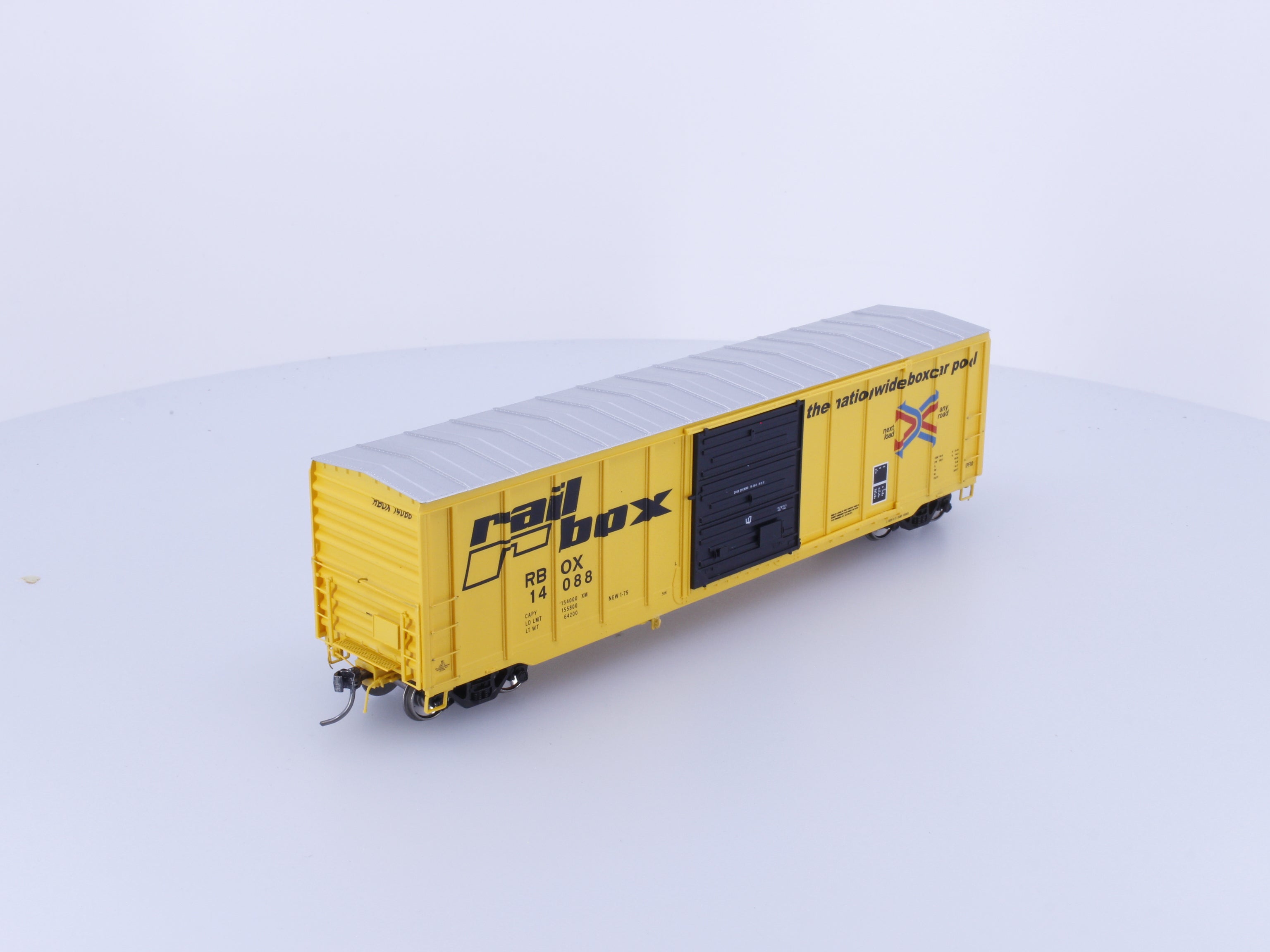 North American Railcar Corporation 11-33002001-05 HO PS 5077 cu.ft 50ft Boxcar Railbox (RBOX) 14088