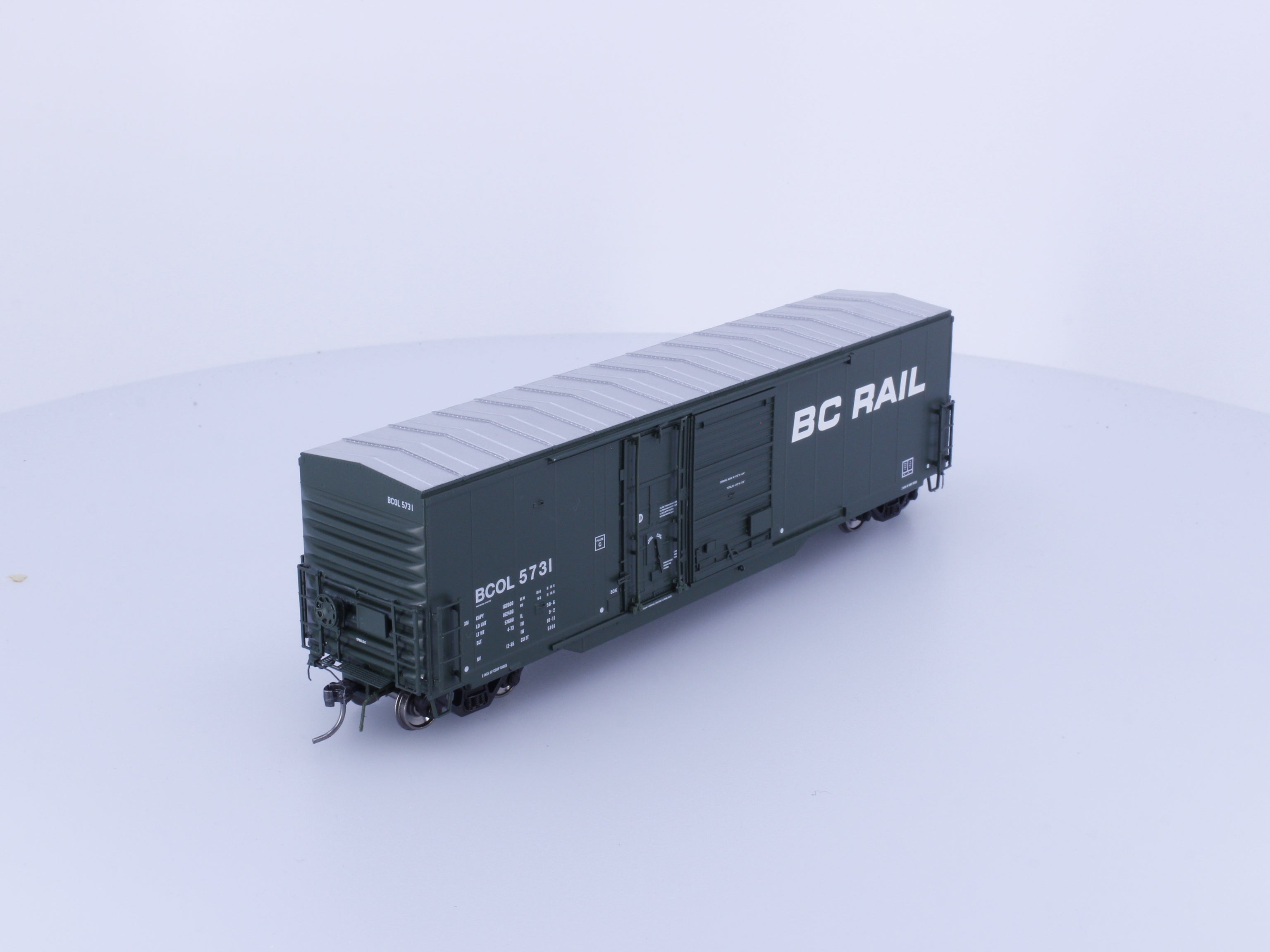 North American Railcar Corporation 11-34001005-08 HO NSC 5092 cf Combo Door Boxcar BC Rail (BCOL) 5731