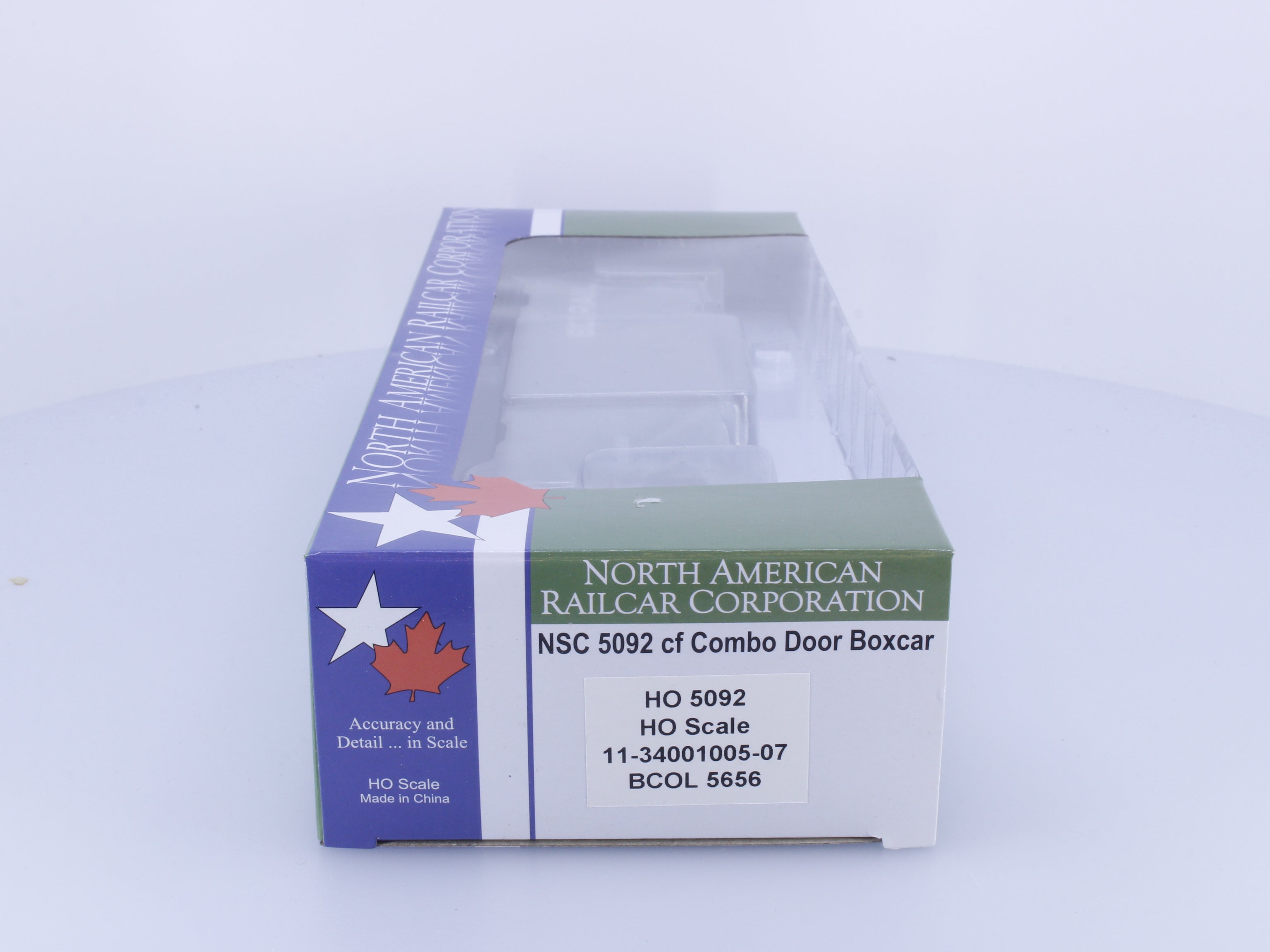 North American Railcar Corporation 11-34001005-07 HO NSC 5092 cf Combo Door Boxcar BC Rail (BCOL) 5656