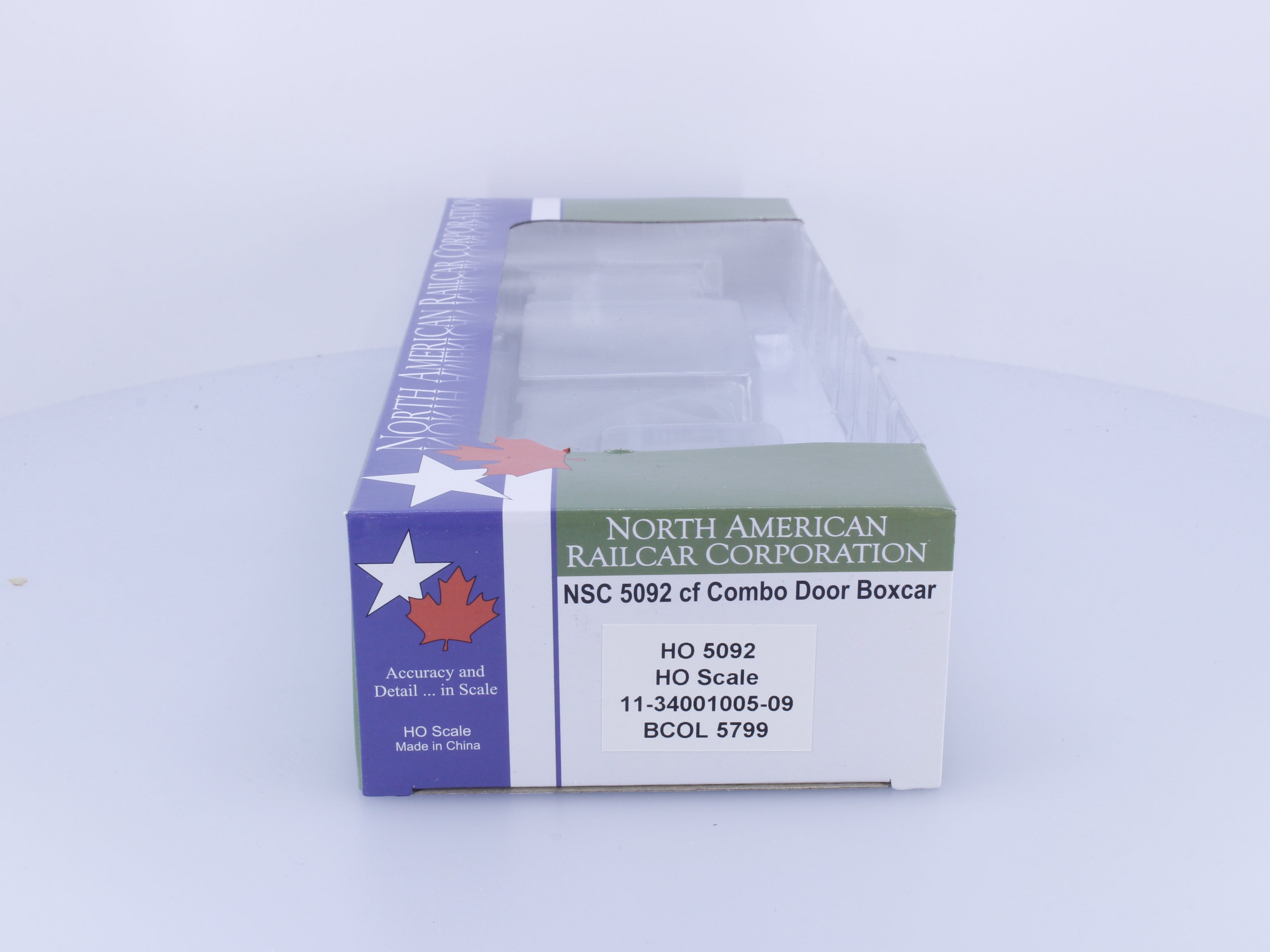North American Railcar Corporation 11-34001005-09 HO NSC 5092 cf Combo Door Boxcar BC Rail (BCOL) 5799