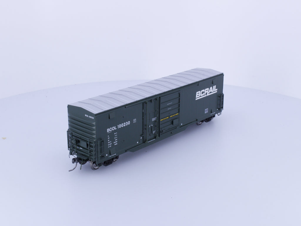 North American Railcar Corporation 11-34001008-09 HO NSC 5092 cf Combo Door Boxcar BC Rail (BCOL) 100230