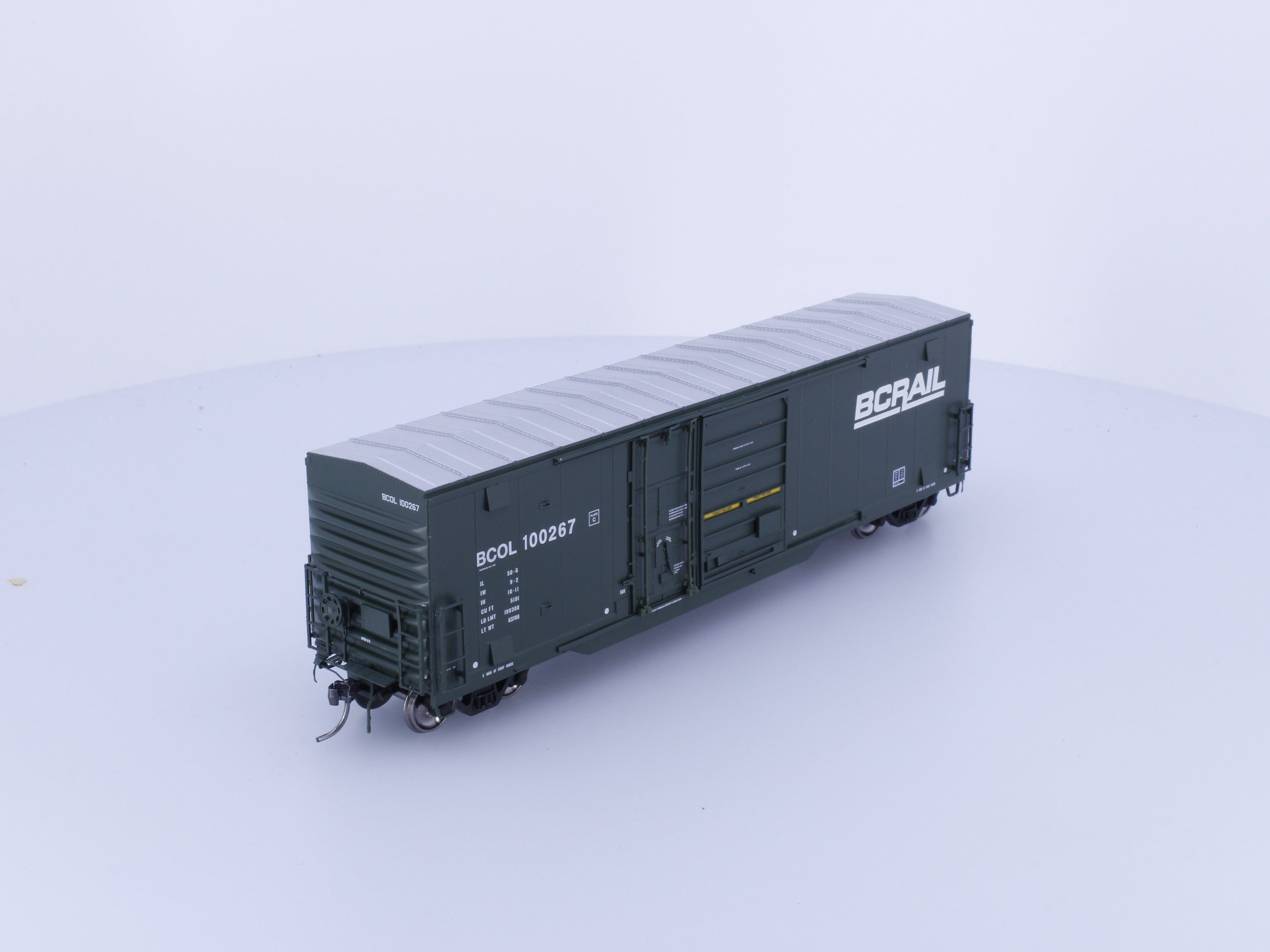North American Railcar Corporation 11-34001008-10 HO NSC 5092 cf Combo Door Boxcar BC Rail (BCOL) 100267