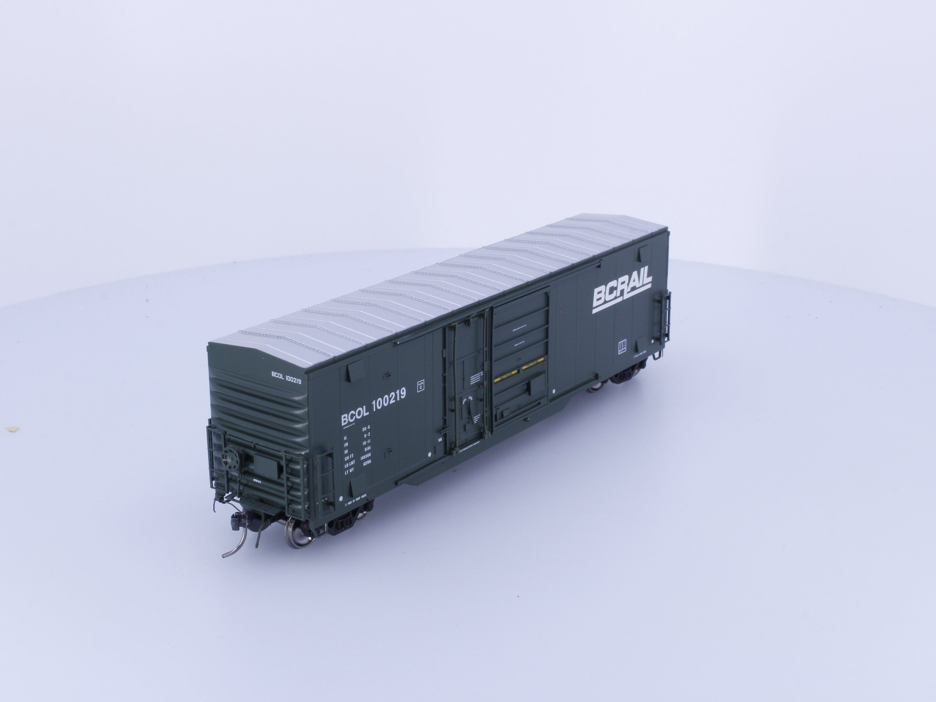 North American Railcar Corporation 11-34001008-08 HO NSC 5092 cf Combo Door Boxcar BC Rail (BCOL) 100219
