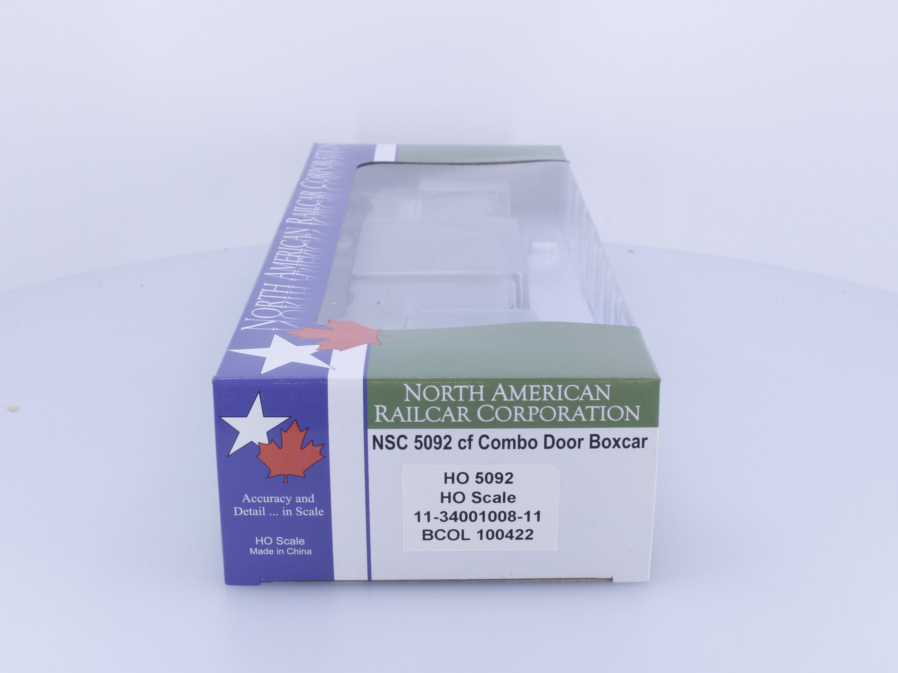 North American Railcar Corporation 11-34001008-11 HO NSC 5092 cf Combo Door Boxcar BC Rail (BCOL) 100422