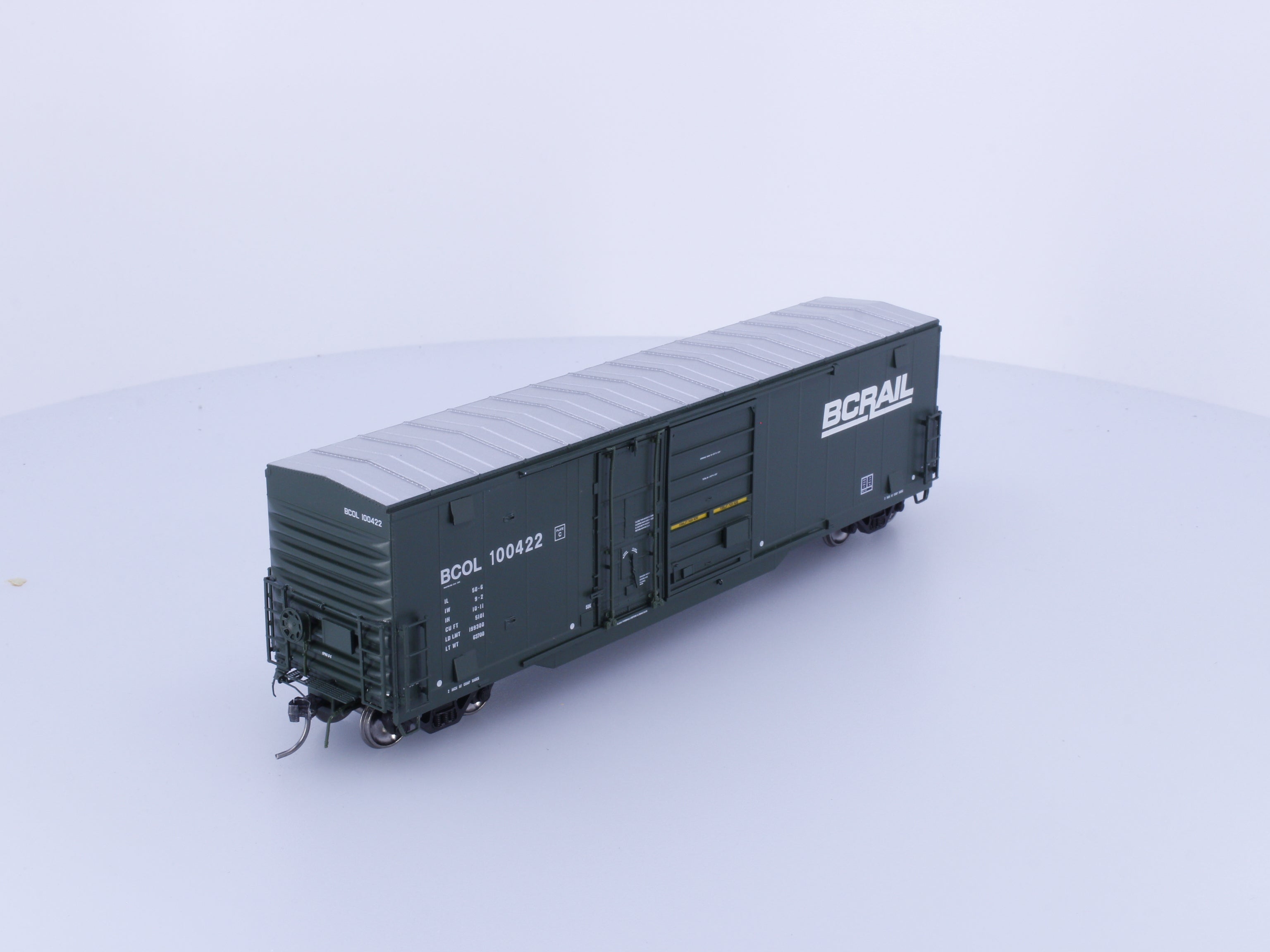 North American Railcar Corporation 11-34001008-11 HO NSC 5092 cf Combo Door Boxcar BC Rail (BCOL) 100422