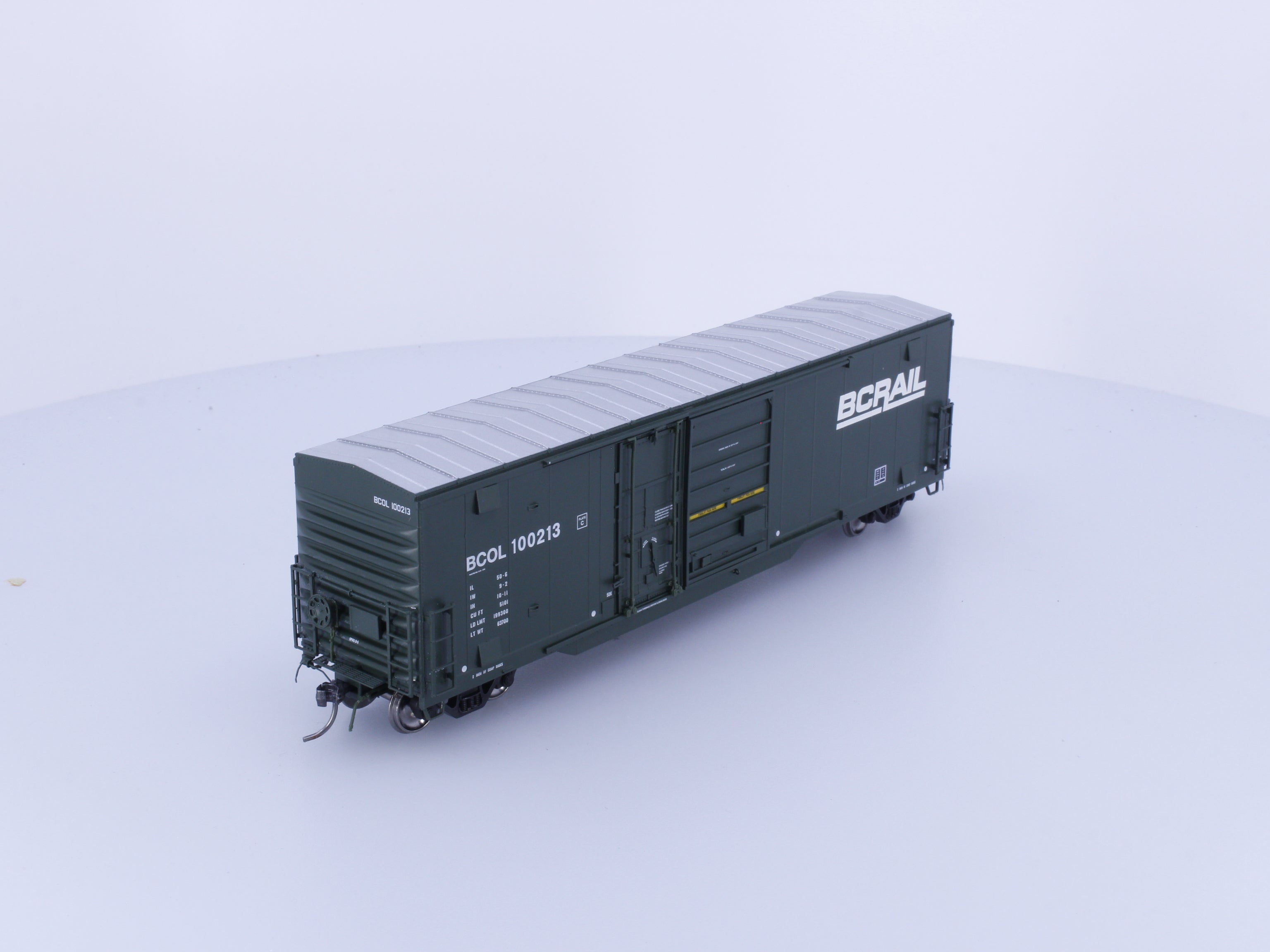 North American Railcar Corporation 11-34001008-07 HO NSC 5092 cf Combo Door Boxcar BC Rail (BCOL) 11-34001008-07