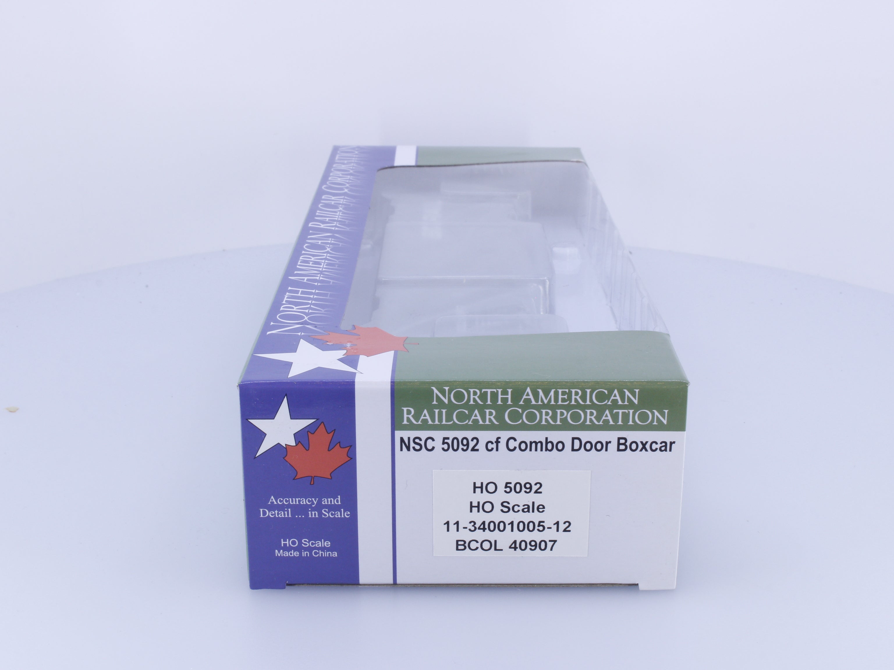 North American Railcar Corporation 1134001005-12 HO NSC 5092 cf Combo Door Boxcar BC Rail (BCOL) 40907