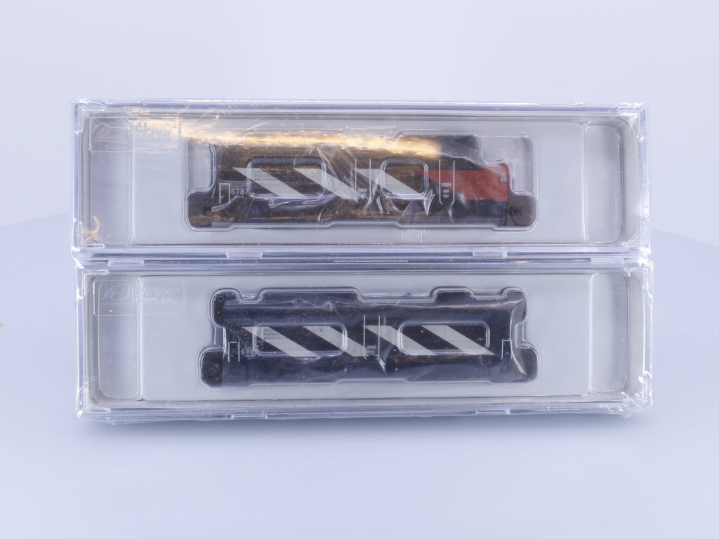 Prairie Shadows Model Railway Co. PS9509-A and B N MLW FPA-4 and FPB-4 Diesel Locomotives Canadian National (CN) 6787/6868 DCC & Sound