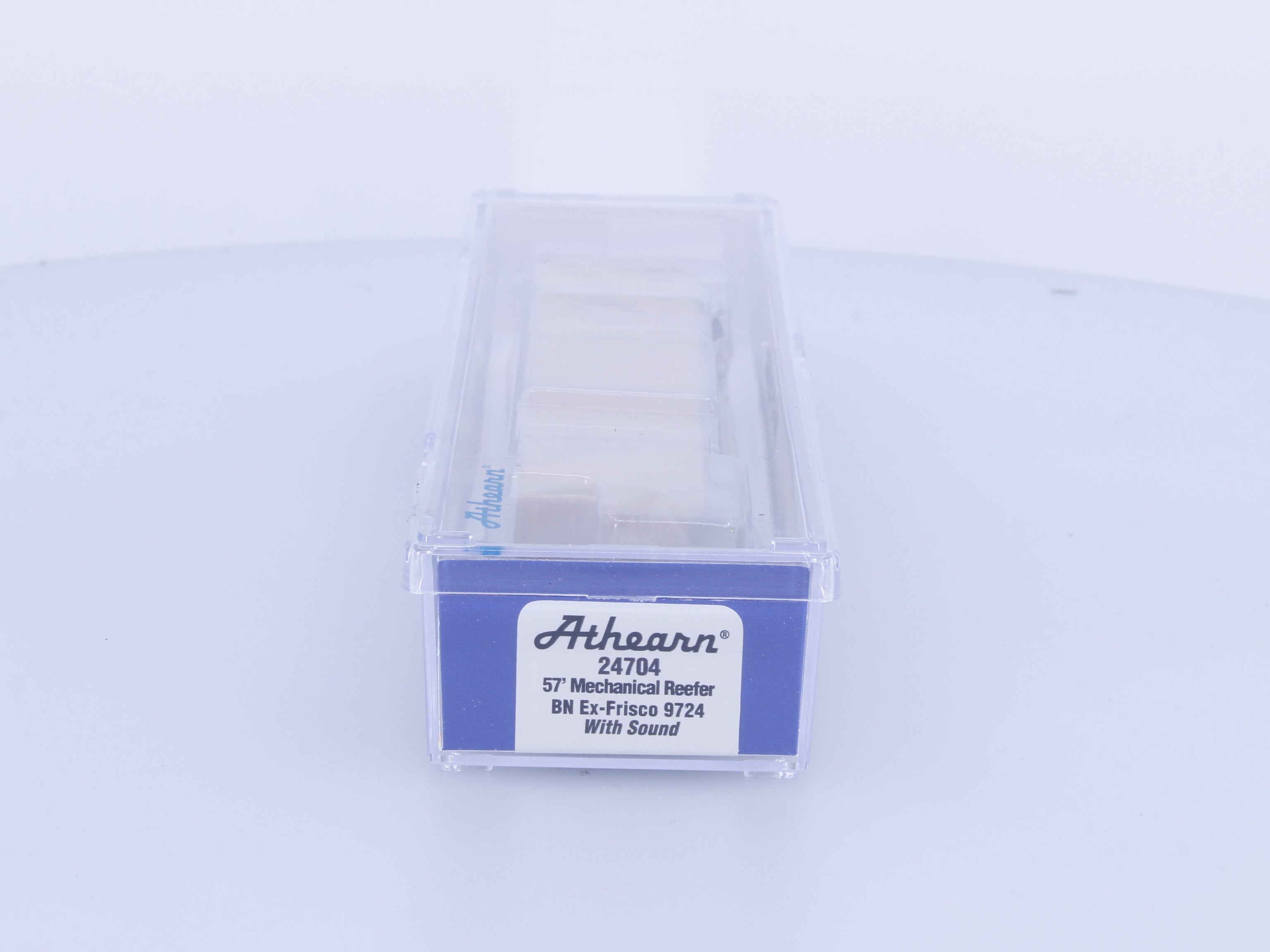 Athearn 24704 N 57' Mechanical Reefer with Sound Burlington Northern (BN) 9724