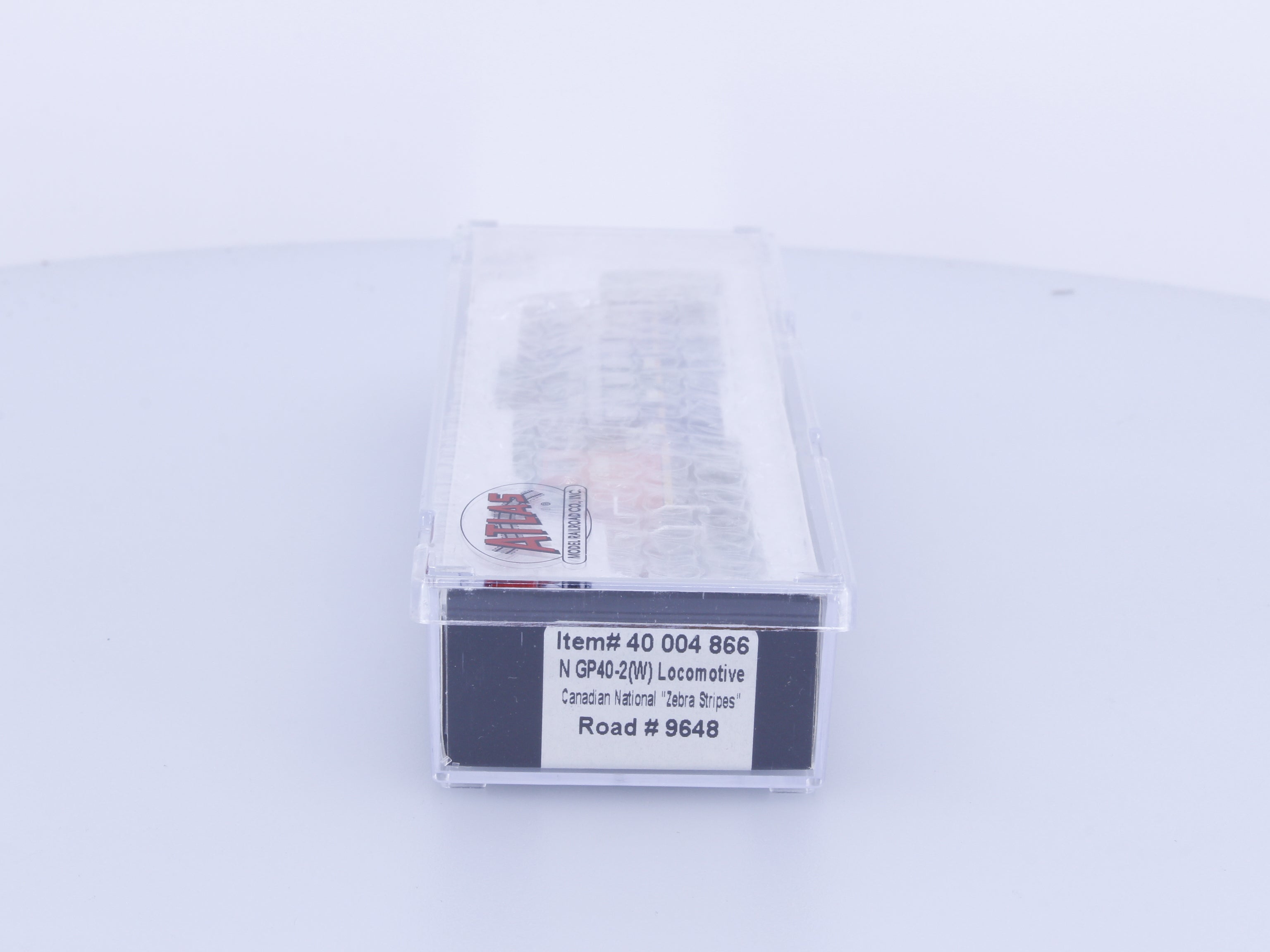 Atlas 40004866 N GP40 Diesel Locomotive Silver Series Canadian National (CN) 9648 DCC Ready