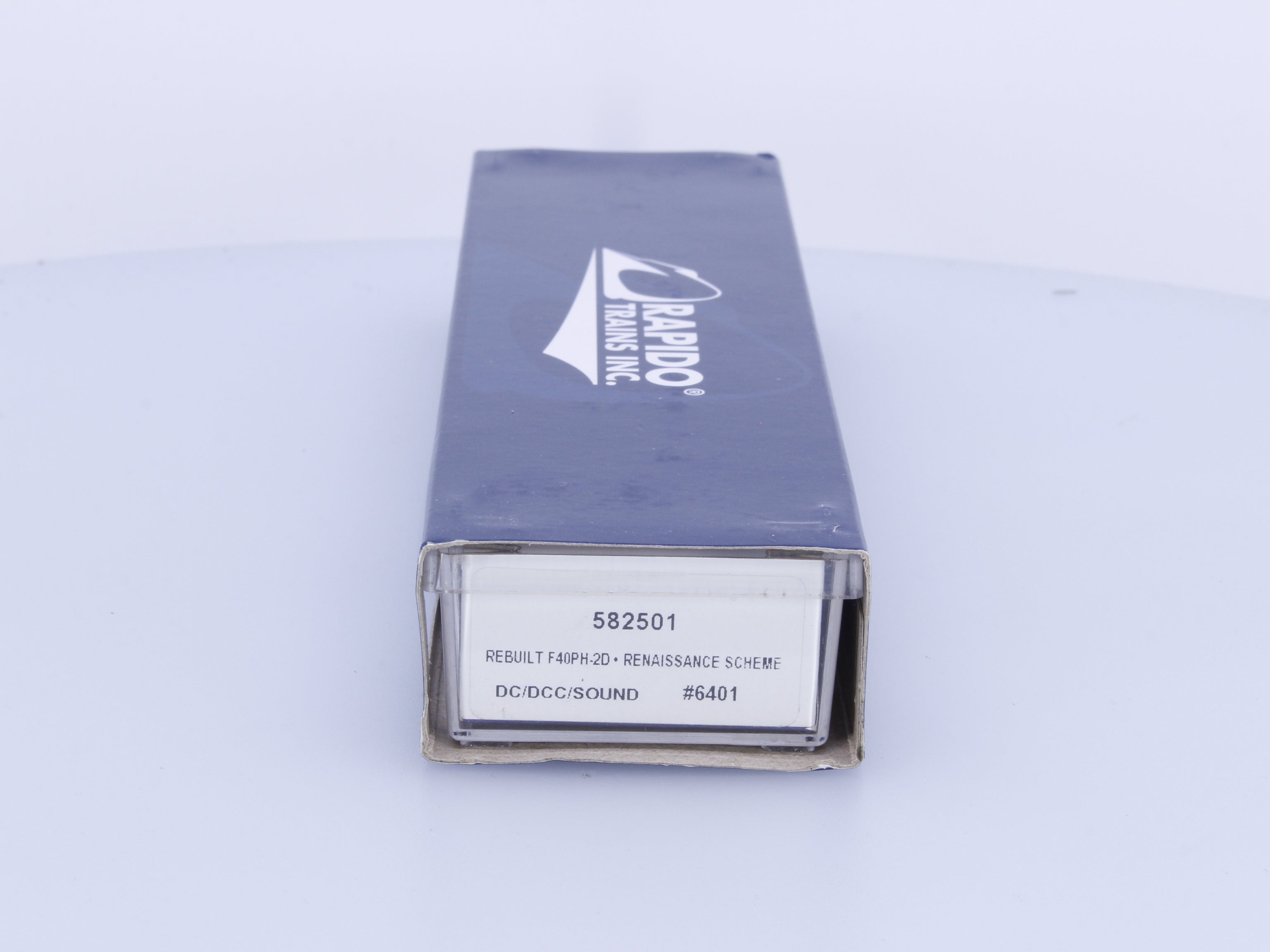 Rapido 582501 N F40PH-2D Diesel Locomotive Renaissance Scheme Via Rail (VIA) 6401 DCC & Sound