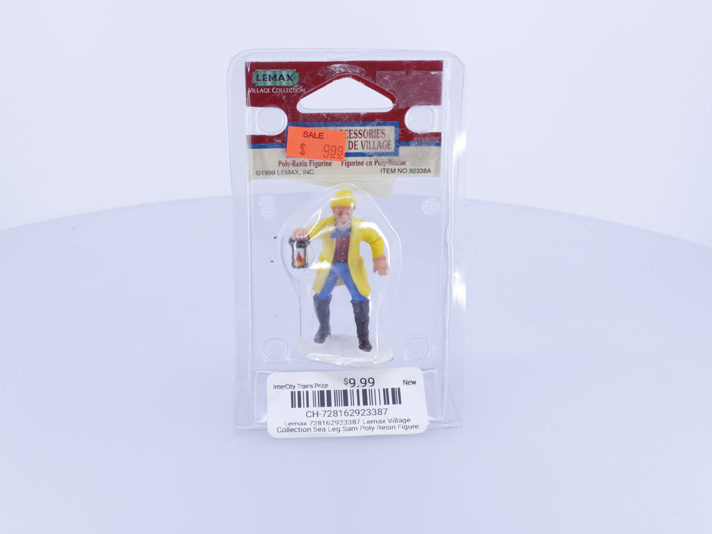 Lemax 728162923387 Lemax Village Collection Sea Leg Sam Poly Resin Figure 1999 #92338AM