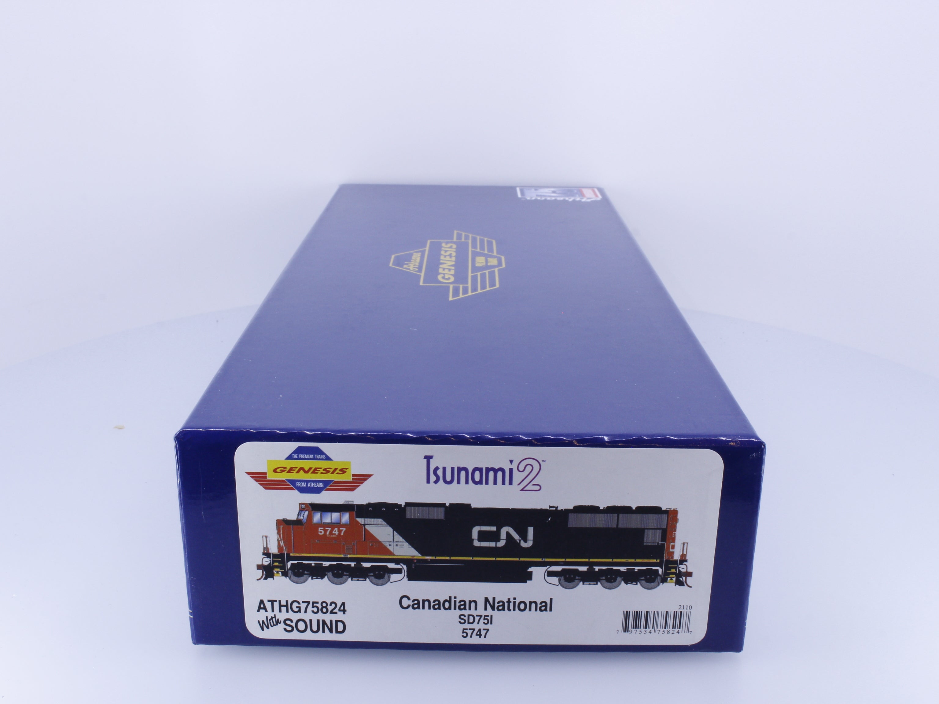 Athearn ATHG75824 HO SD75I Diesel Locomotive CN Logo Canadian National (CN) 5747 DCC & Sound