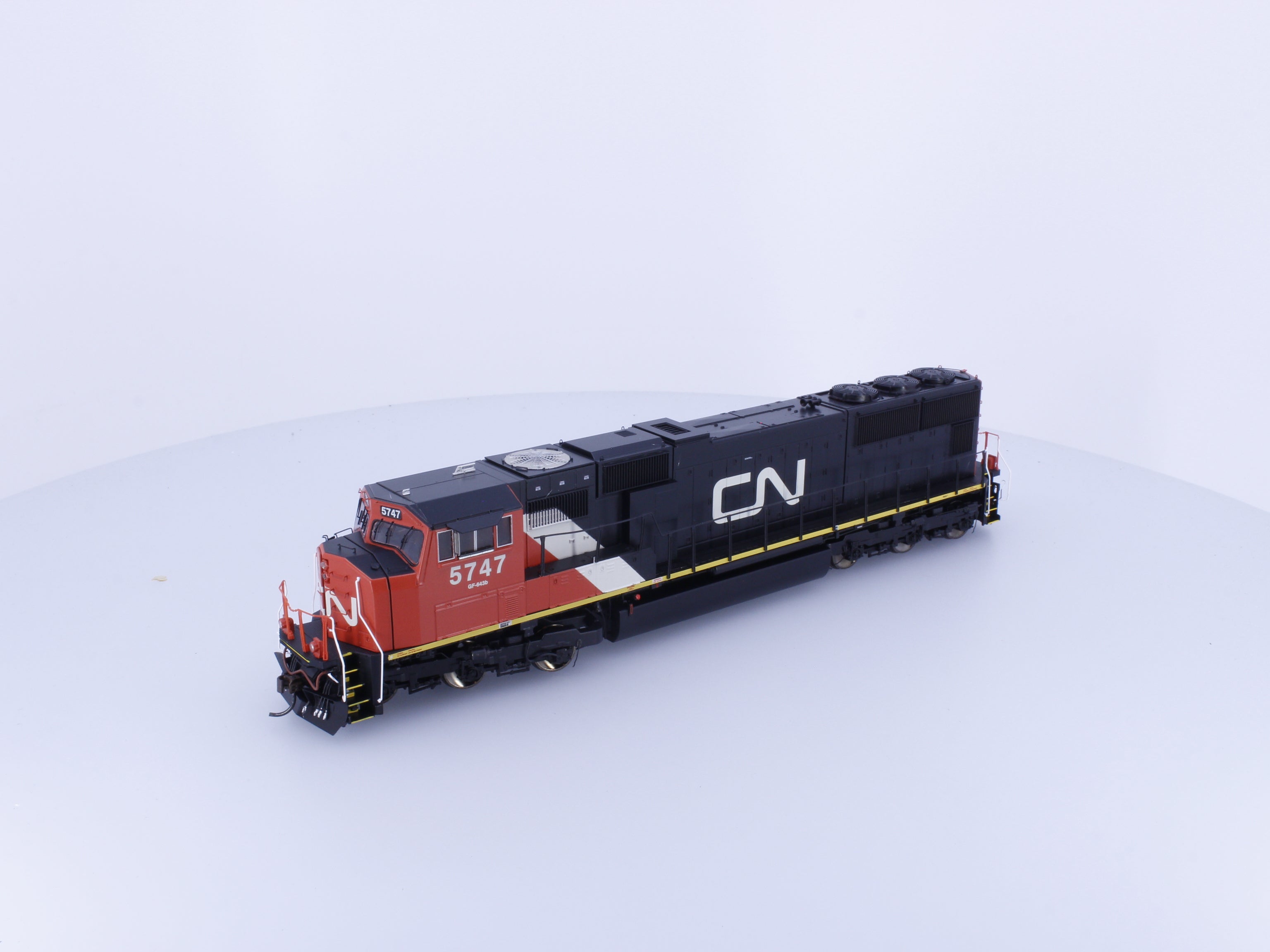 Athearn ATHG75824 HO SD75I Diesel Locomotive CN Logo Canadian National (CN) 5747 DCC & Sound