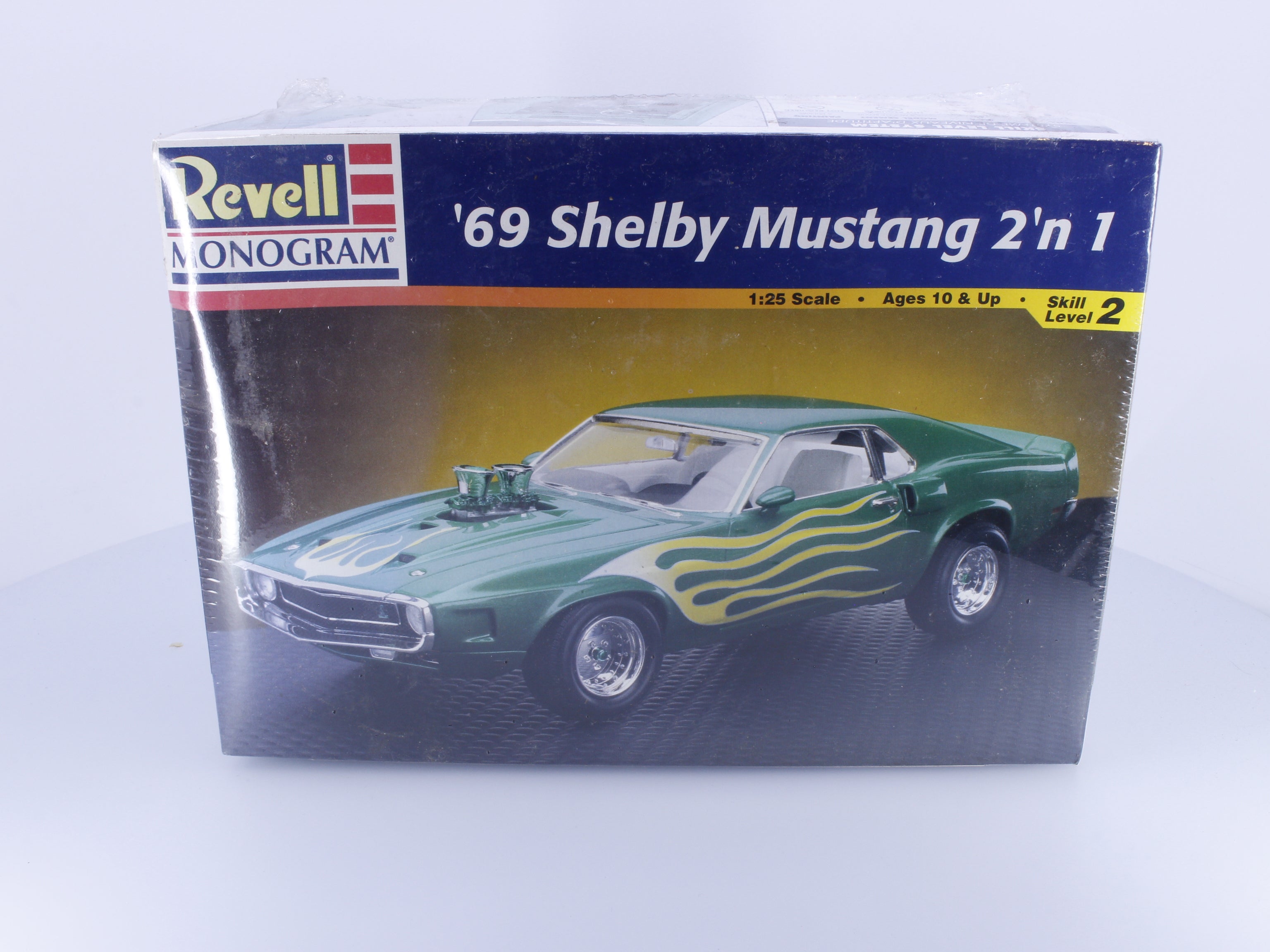 Revell 85-2545 G 1969 Ford Shelby Mustang 2'n1 Plastic Model Kit 1/25