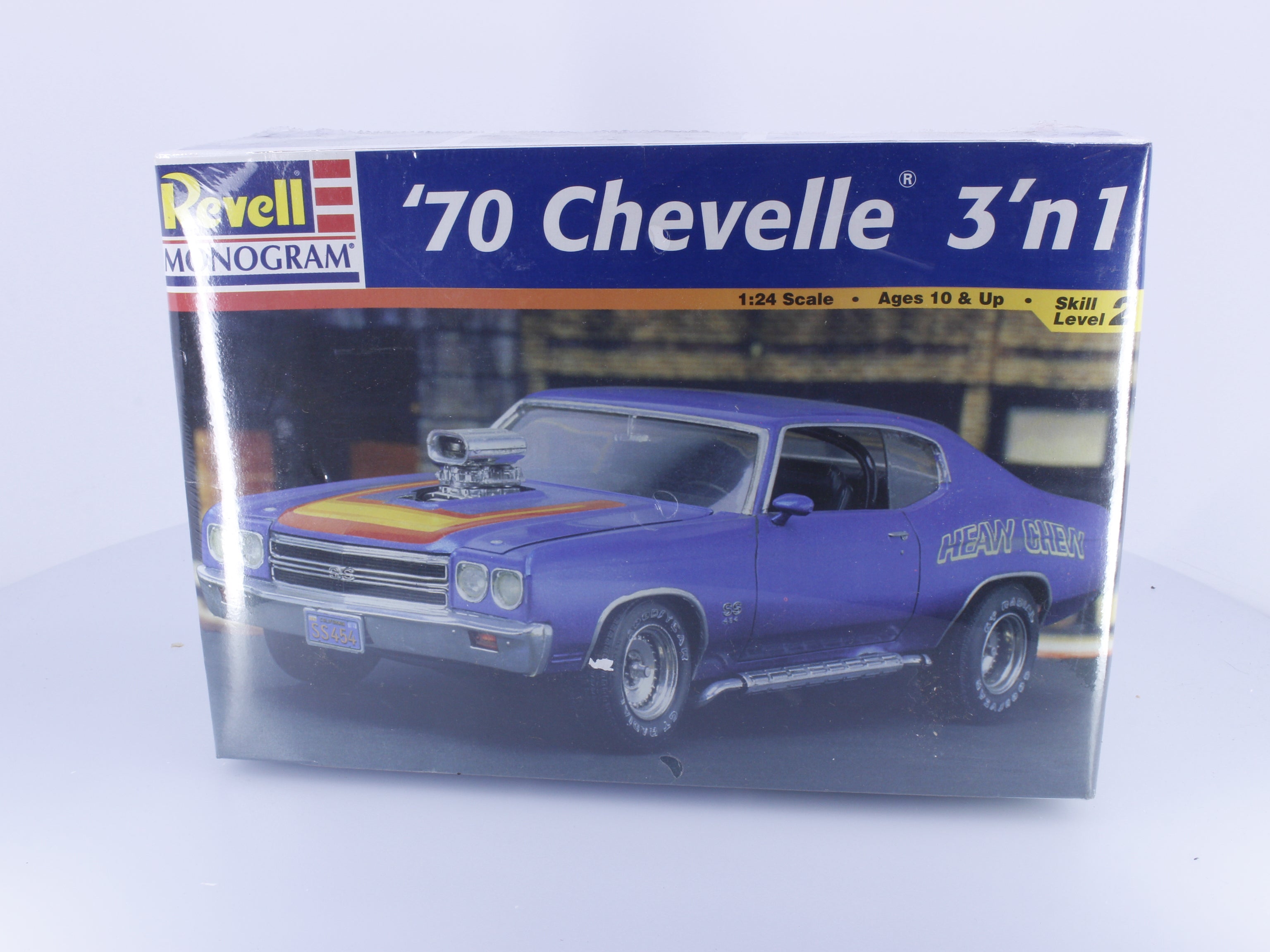 Revell 85-2715 G 1970 Chevrolet Chevelle 3'n1 Plastic Model Kit 1/25
