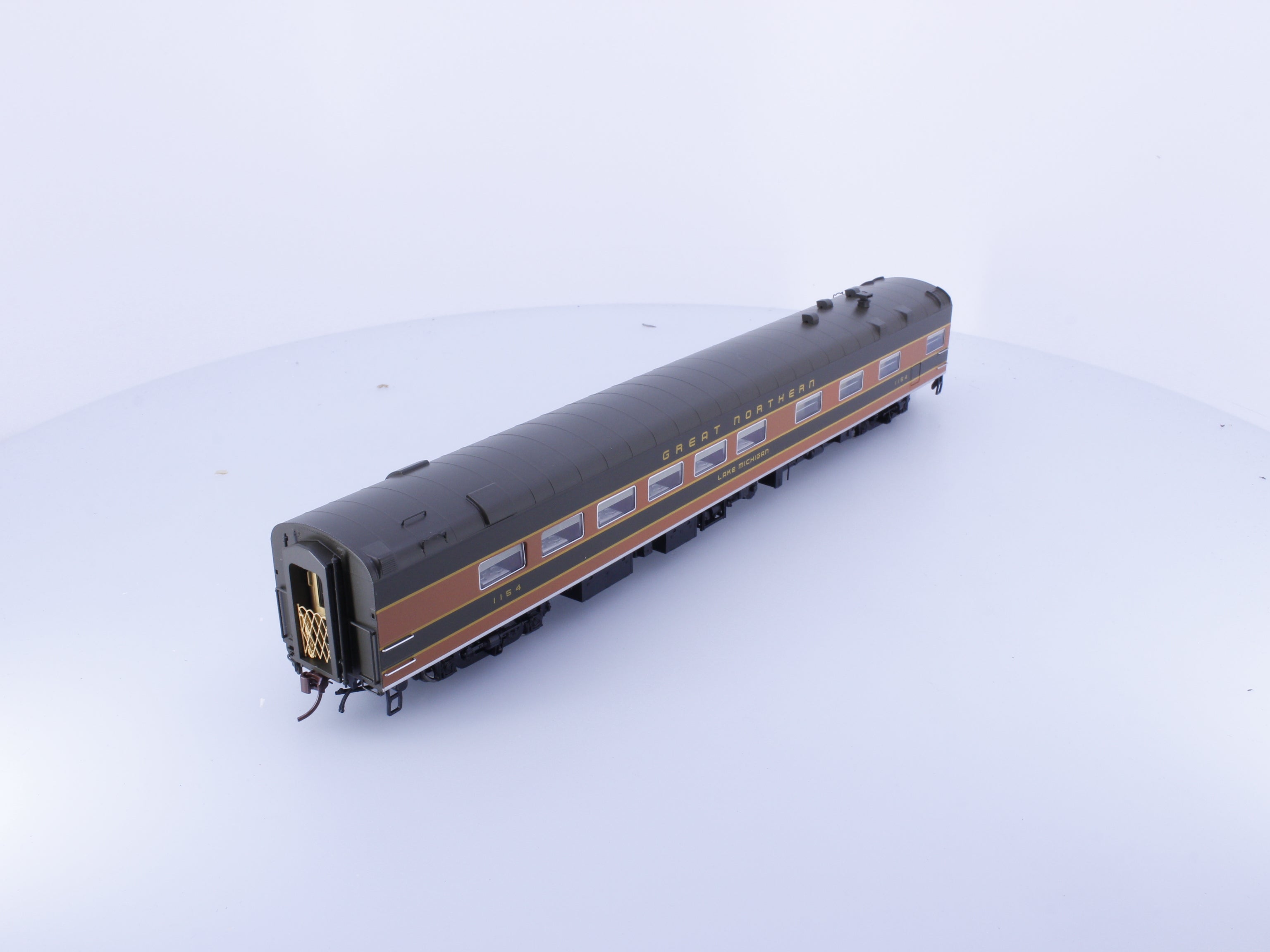 Rapido 124023 HO Lightweight Diner Lake Michigan Great Northern (GN) 1154