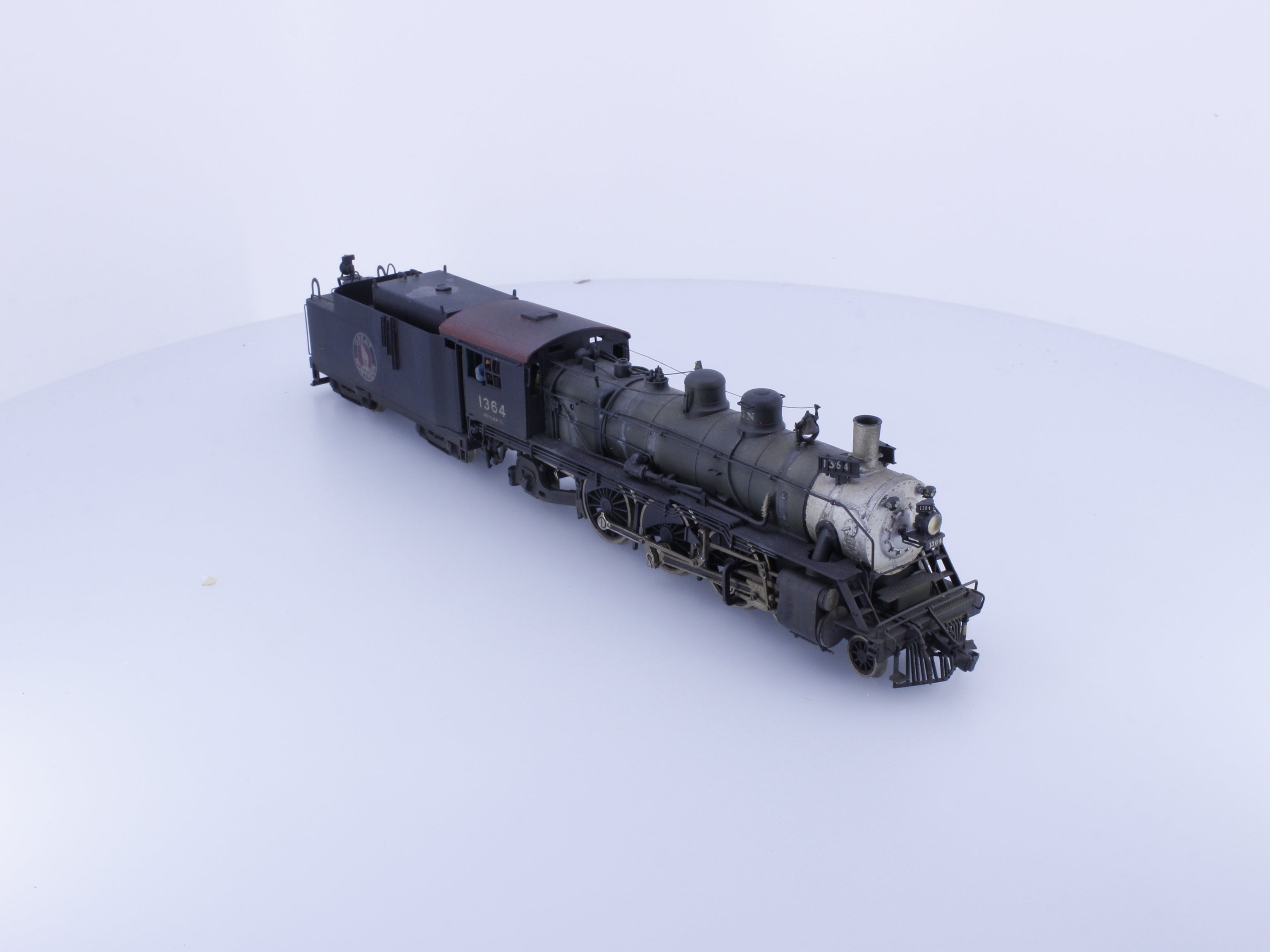 United Scale Models GNH5 HO Brass Pacific H-5 4-6-2 Steam Locomotive Great Northern (GN) 1364 Analog DC