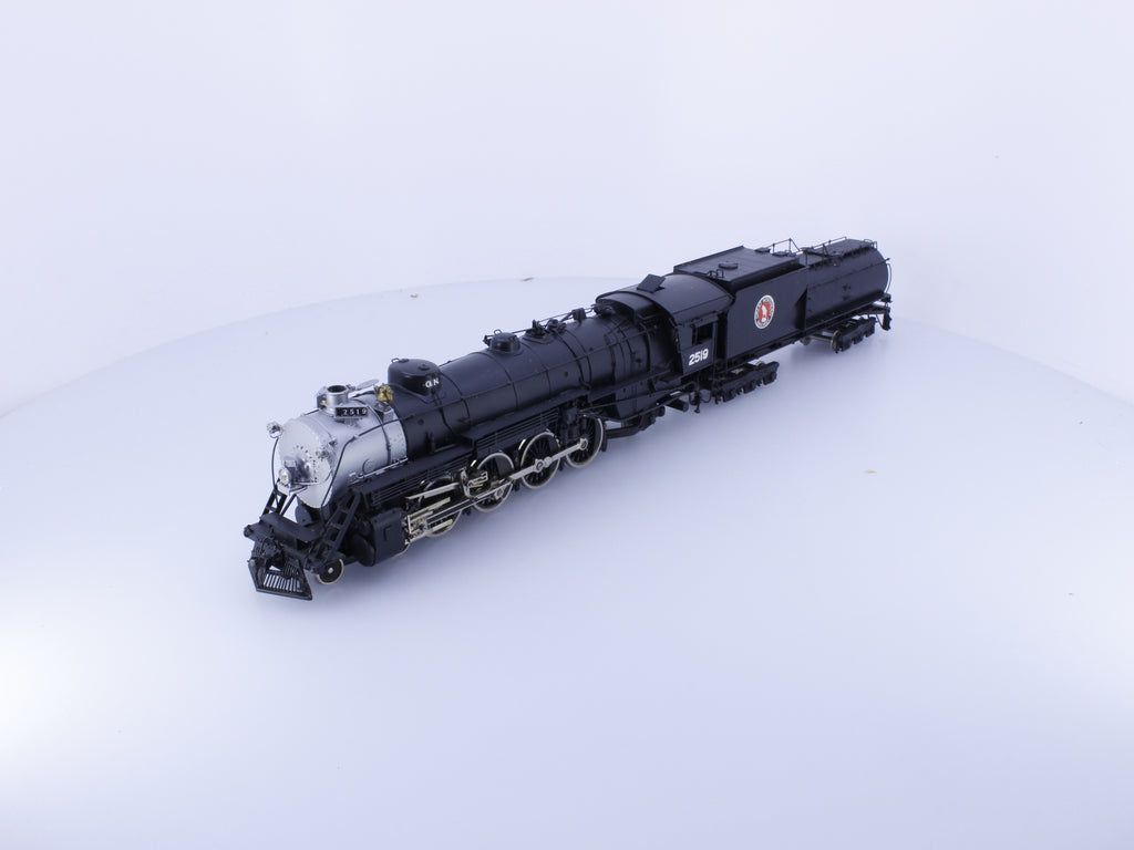 Tenshodo 162 HO Brass 4-8-2 Class P-2 Steam Locomotive Great Northern (GN) 2519 Analog DC