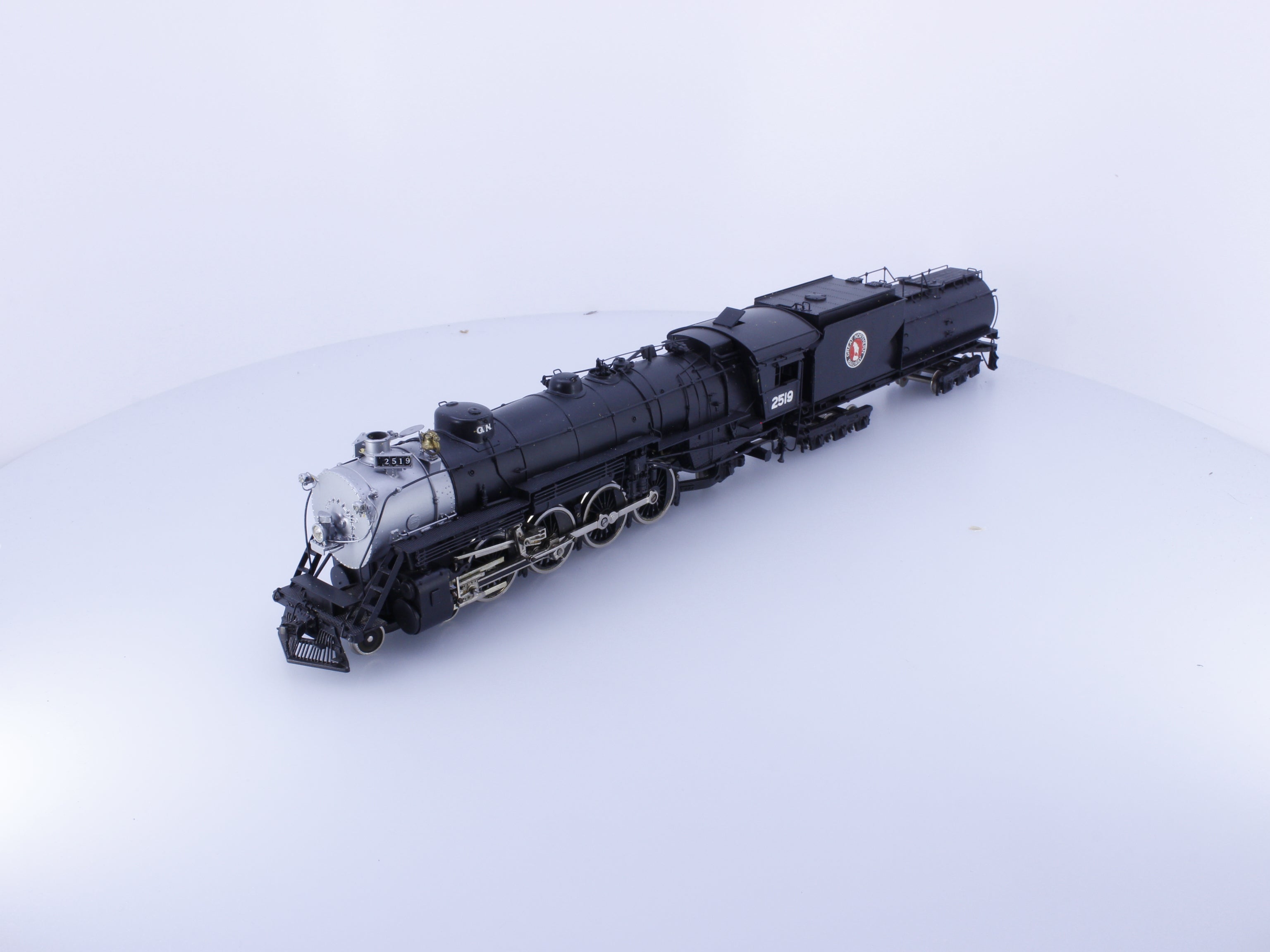 Tenshodo 162 HO Brass 4-8-2 Class P-2 Steam Locomotive Great Northern (GN) 2519 Analog DC