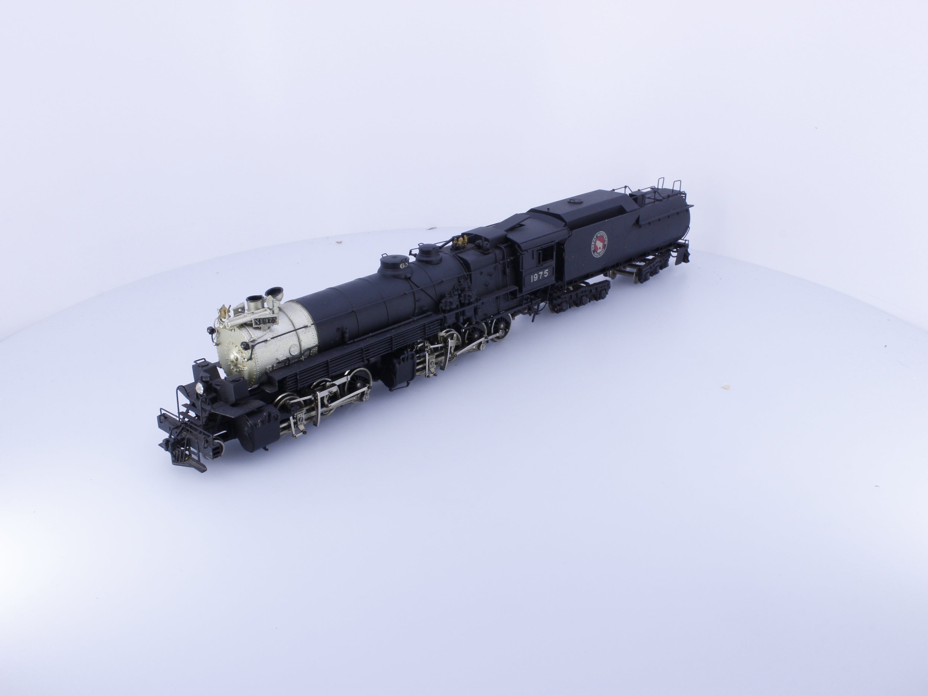 Tenshodo 156 HO Brass Class M-2 2-6-8-0 w Tender Steam Locomotive Great Northern (GN) 1975 Analog DC