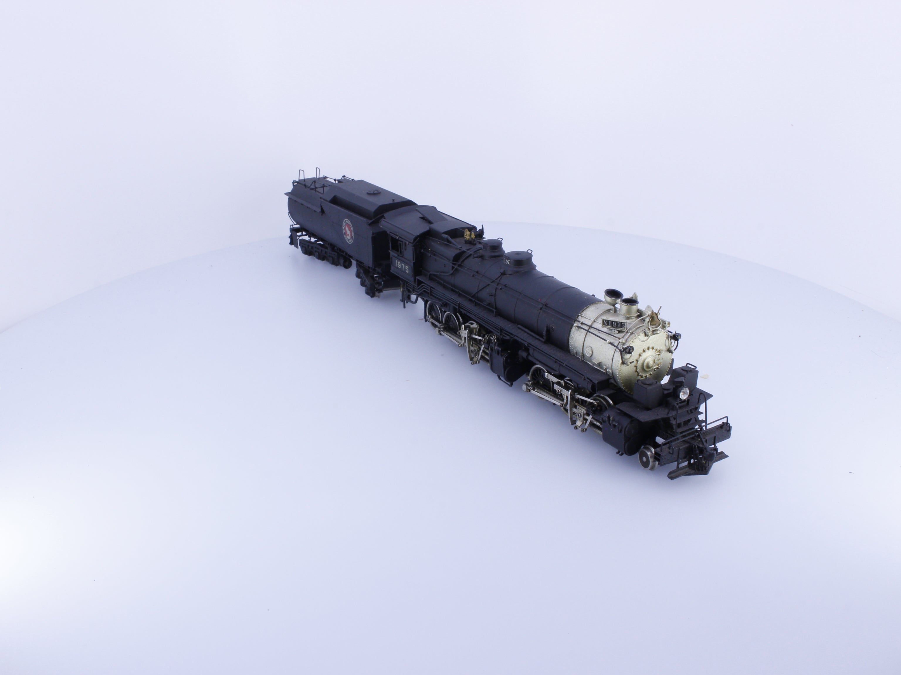 Tenshodo 156 HO Brass Class M-2 2-6-8-0 w Tender Steam Locomotive Great Northern (GN) 1975 Analog DC