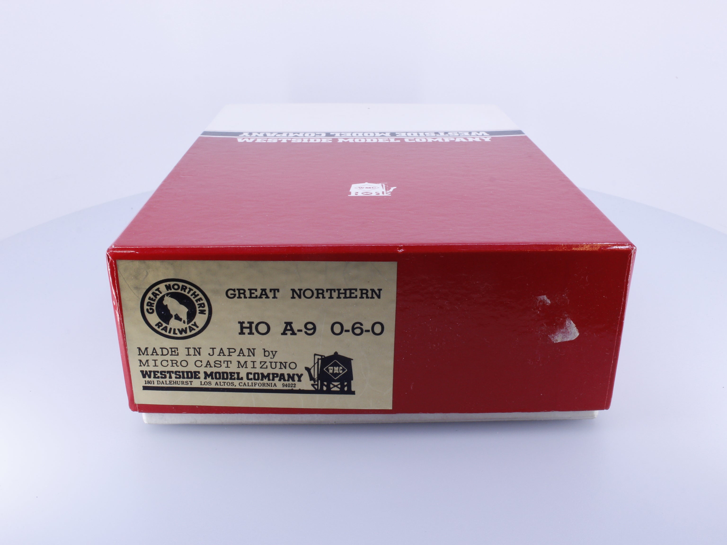 Westside Model Company A9060 HO Brass A-9 0-6-0 Steam Locomotive #1 Great Northern (GN) Analog DC