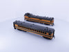Oriental Limited GECT HO Brass Gas Electric 2302 and Coach Trailer 600 Great Northern (GN) 2302 Analog DC