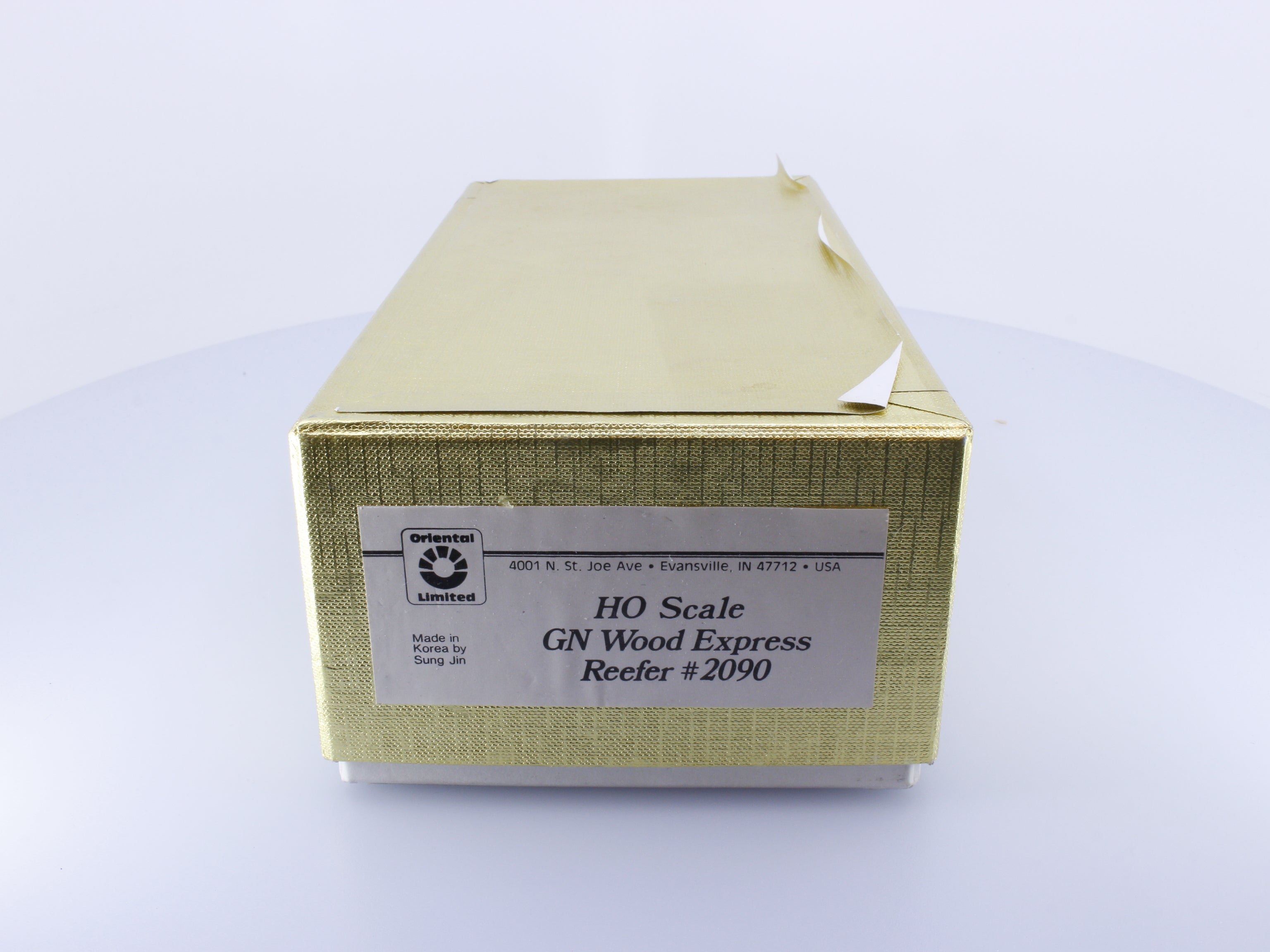Oriental Limited 2030 HO Brass Wood Express Reefer Great Northern (GN) 2090