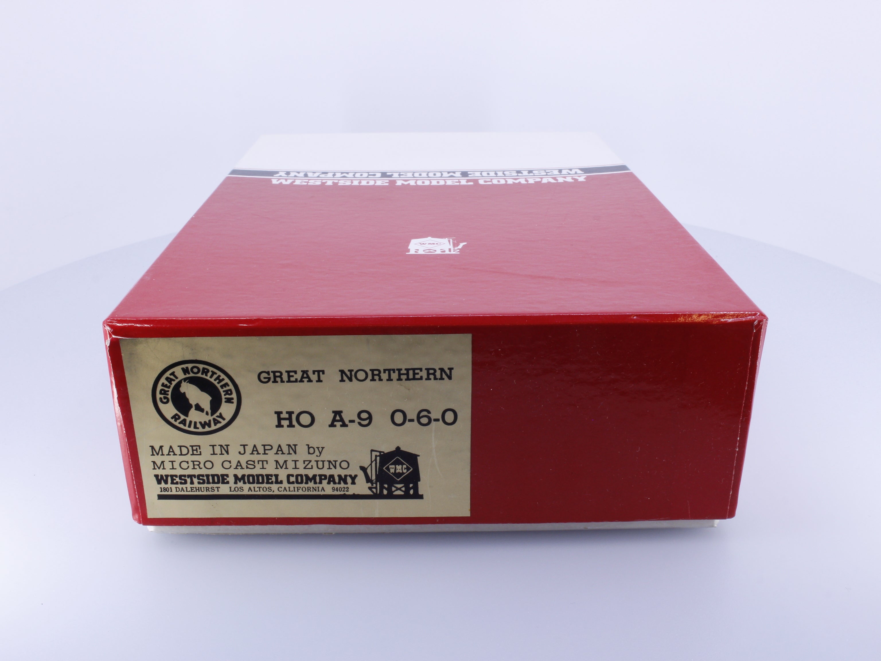 Westside Model Company A9060 HO Brass A-9 0-6-0 Steam Locomotive #2 Great Northern (GN) Analog DC
